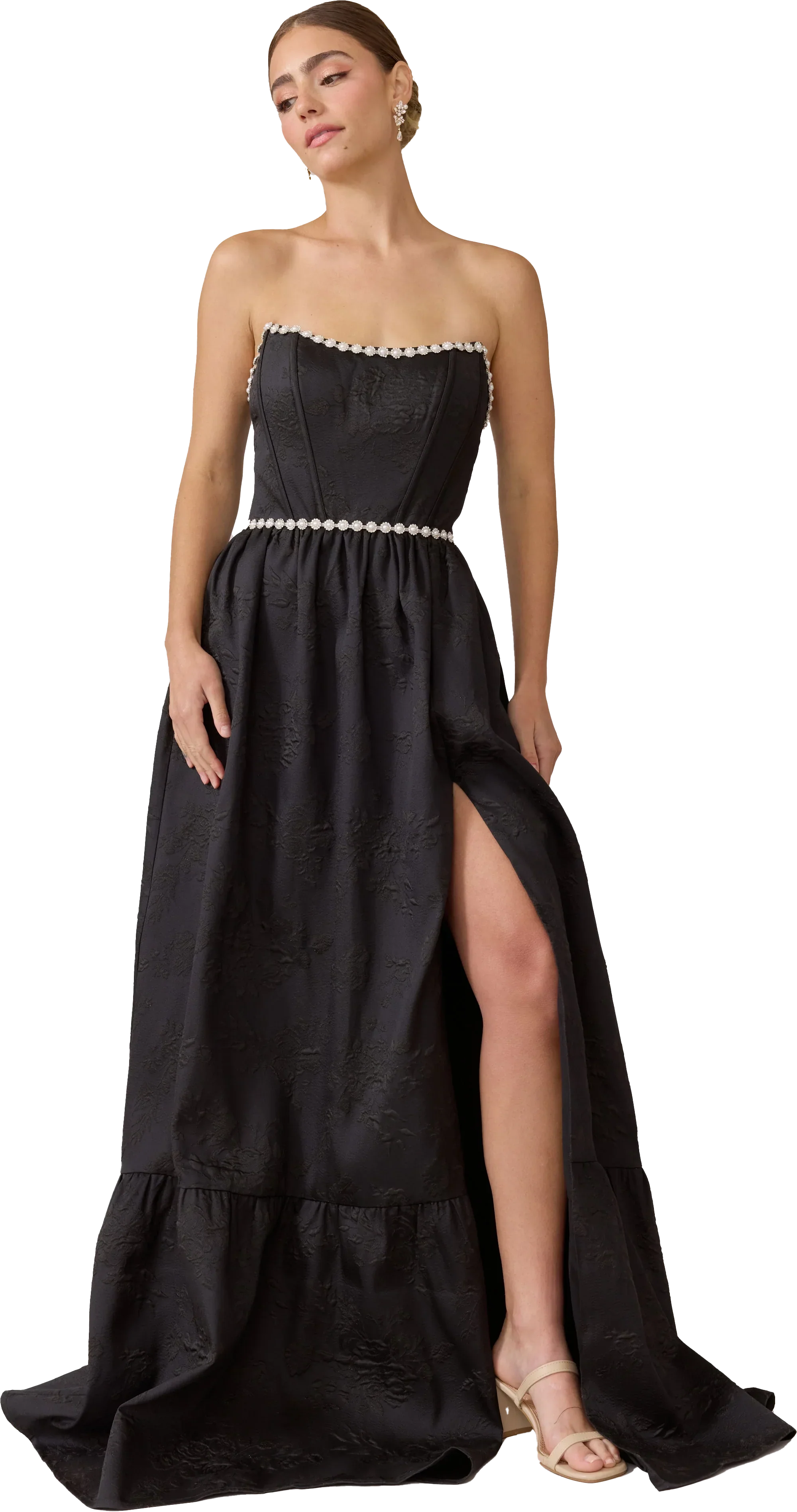 Luxe Jacquard Dress | Made To Order