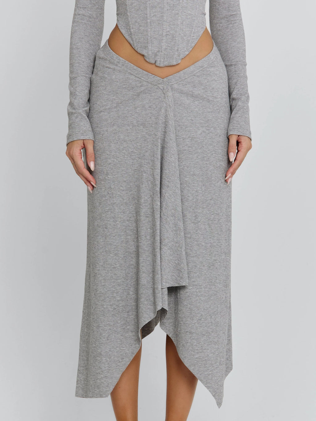 AMELIS MAXI SKIRT GREY