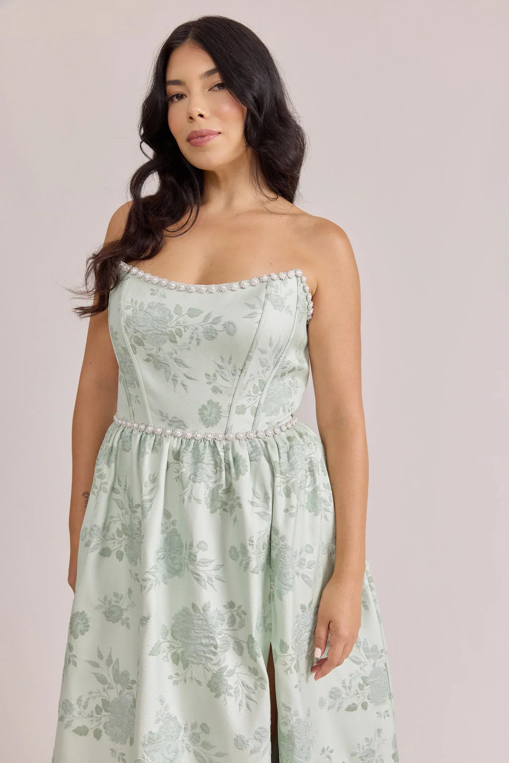 Luxe Jacquard Dress | Made To Order