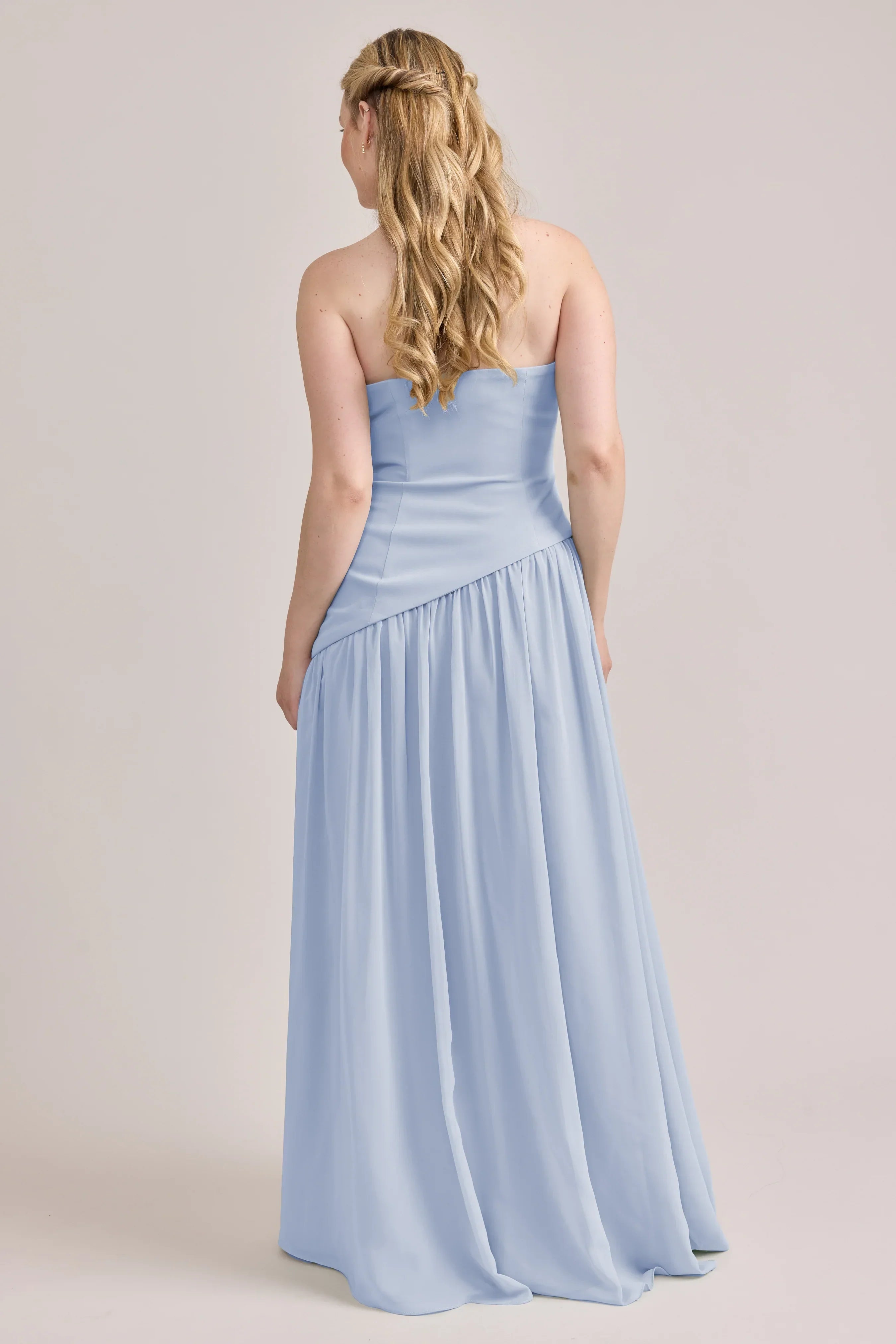 Crepe + Chiffon Dress | Made To Order