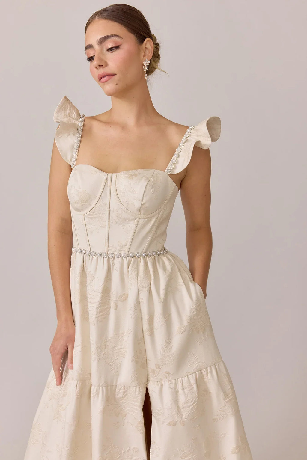 Luxe Jacquard Dress | Made To Order