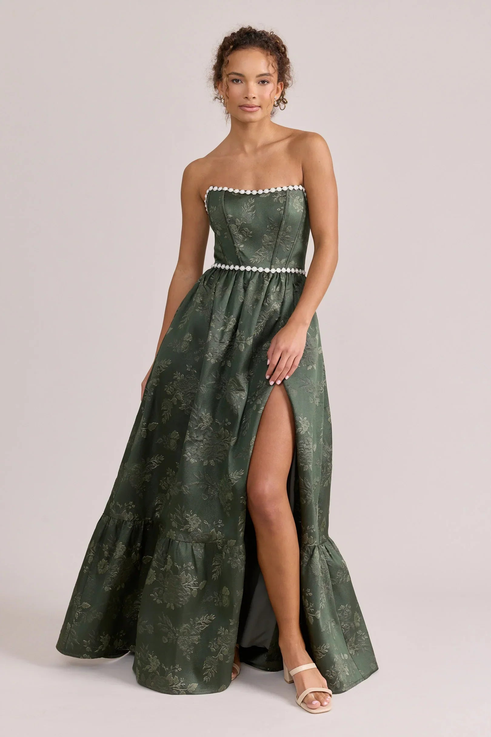 Luxe Jacquard Dress | Made To Order