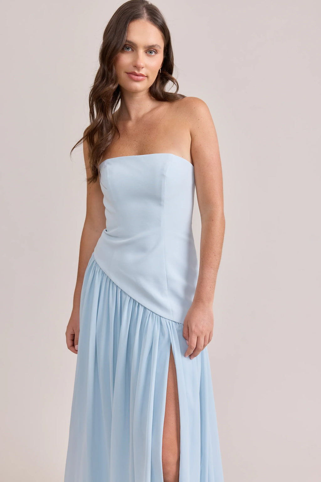 Crepe + Chiffon Dress | Made To Order