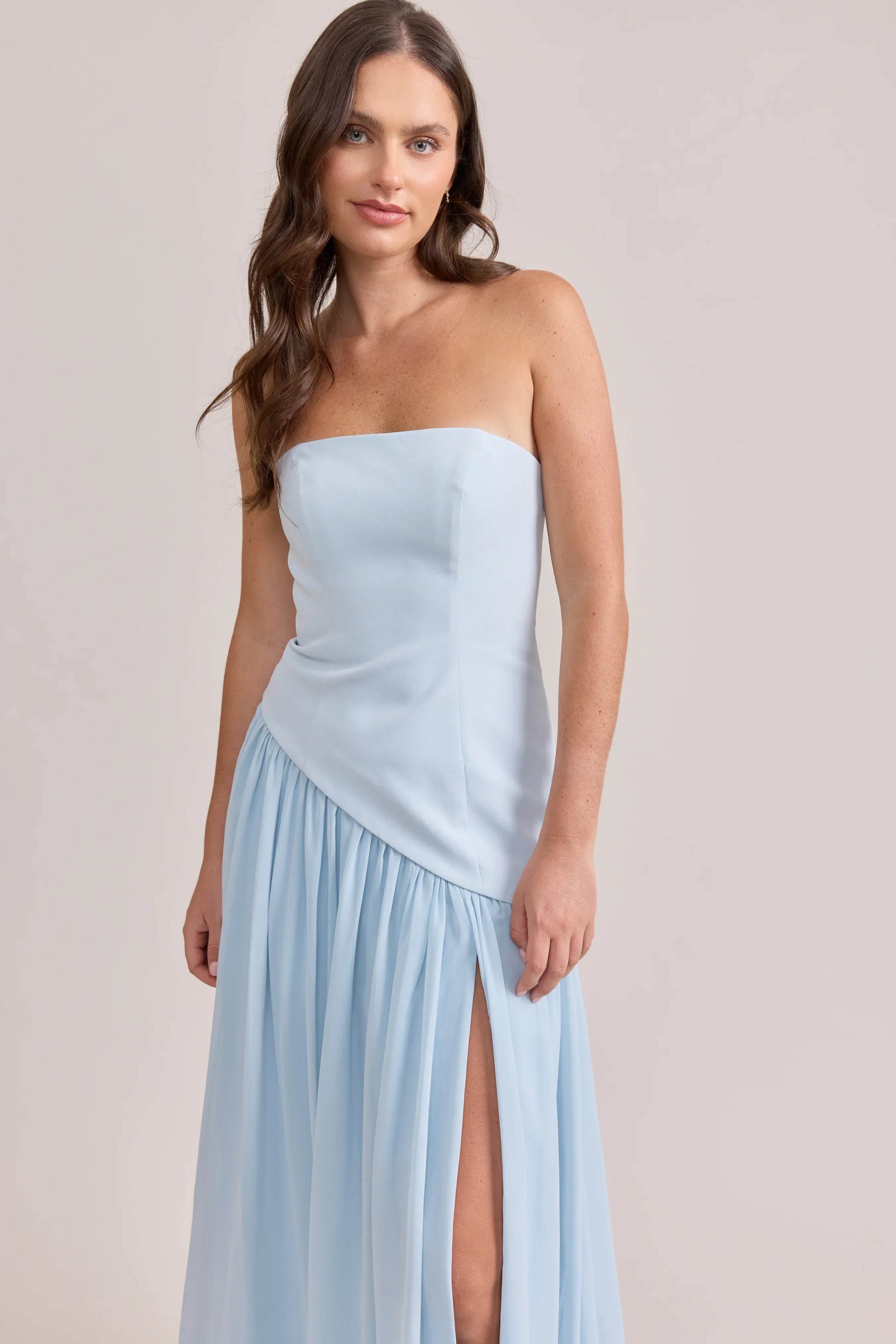 Crepe + Chiffon Dress | Made To Order