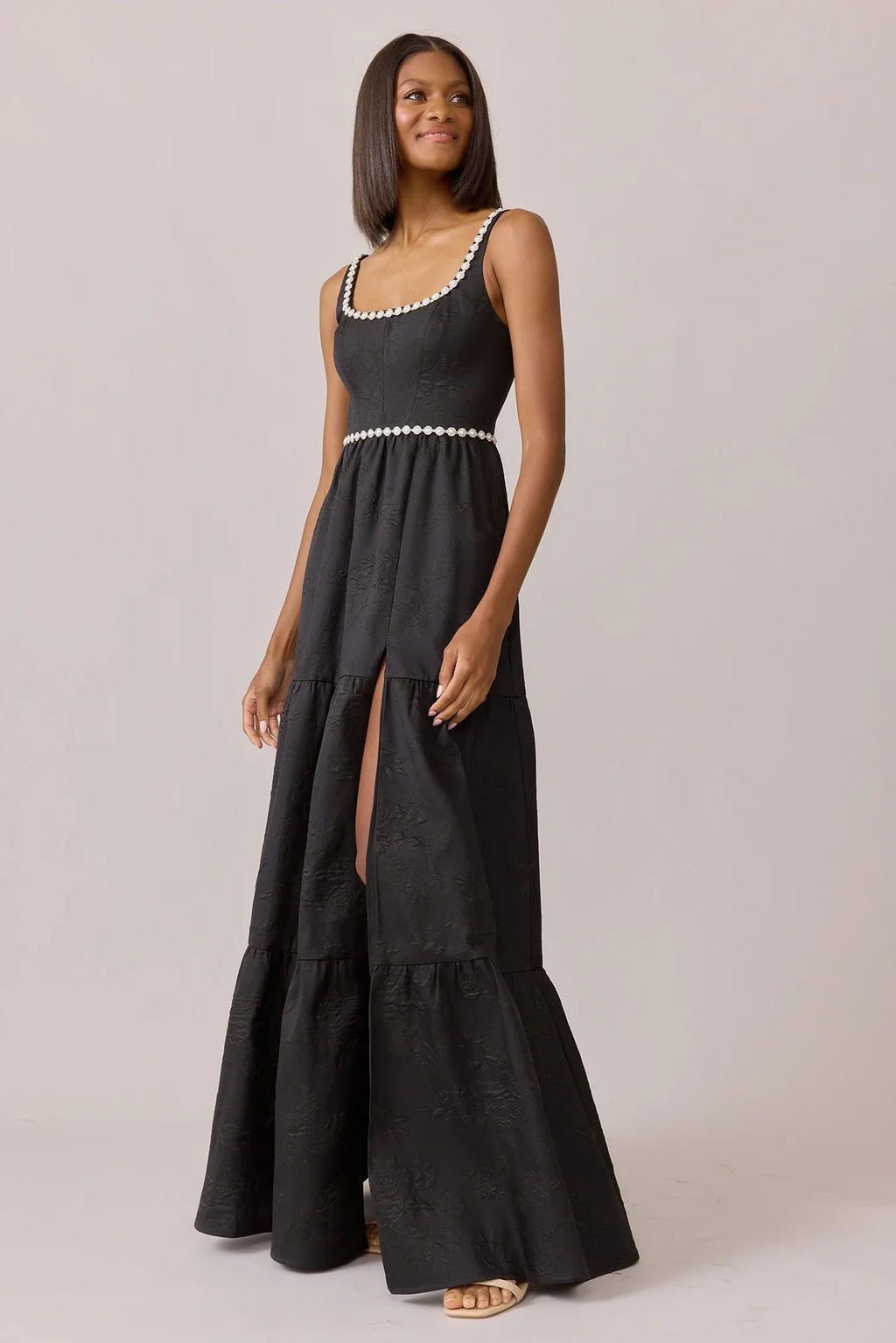 Luxe Jacquard Dress | Made To Order