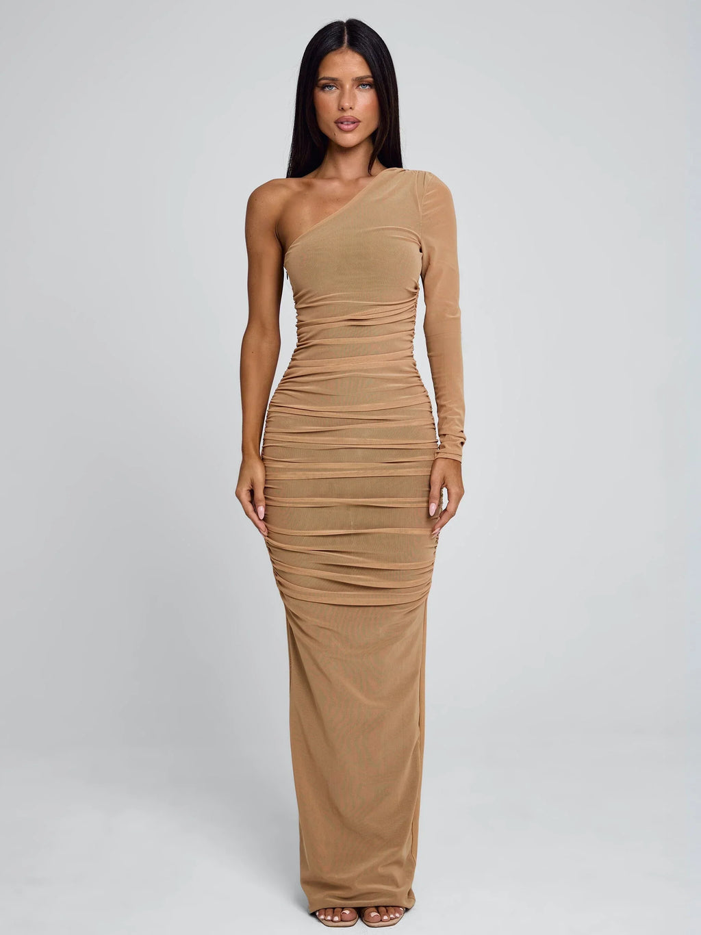 REVA MAXI DRESS TAN