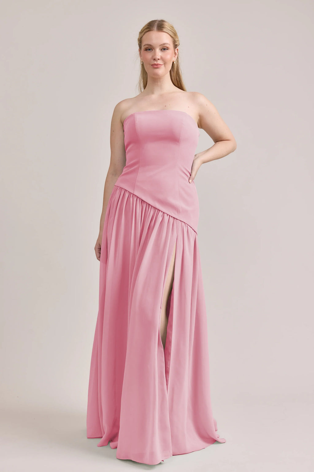 Crepe + Chiffon Dress | Made To Order