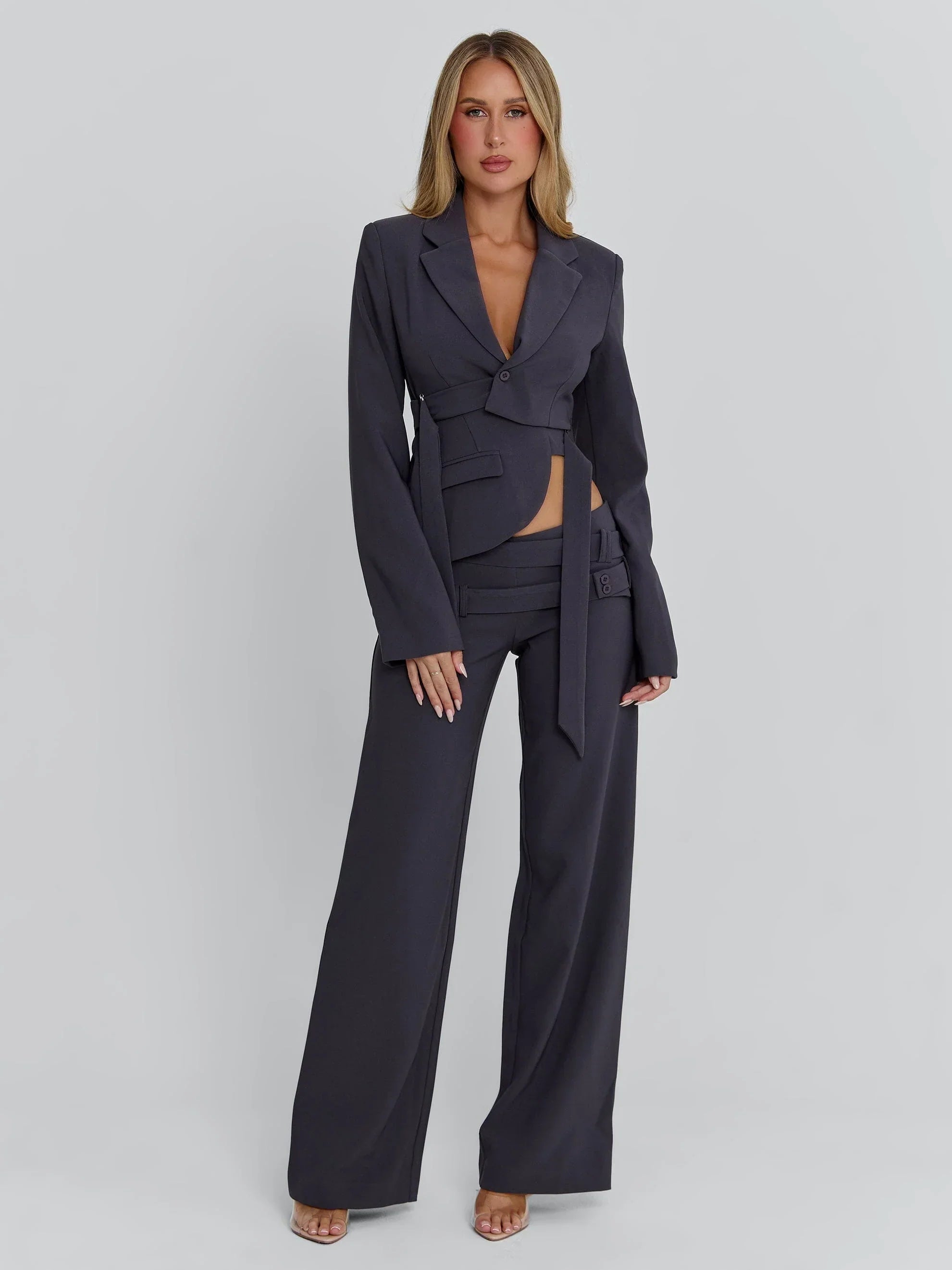 RIVERIA PANT CHARCOAL