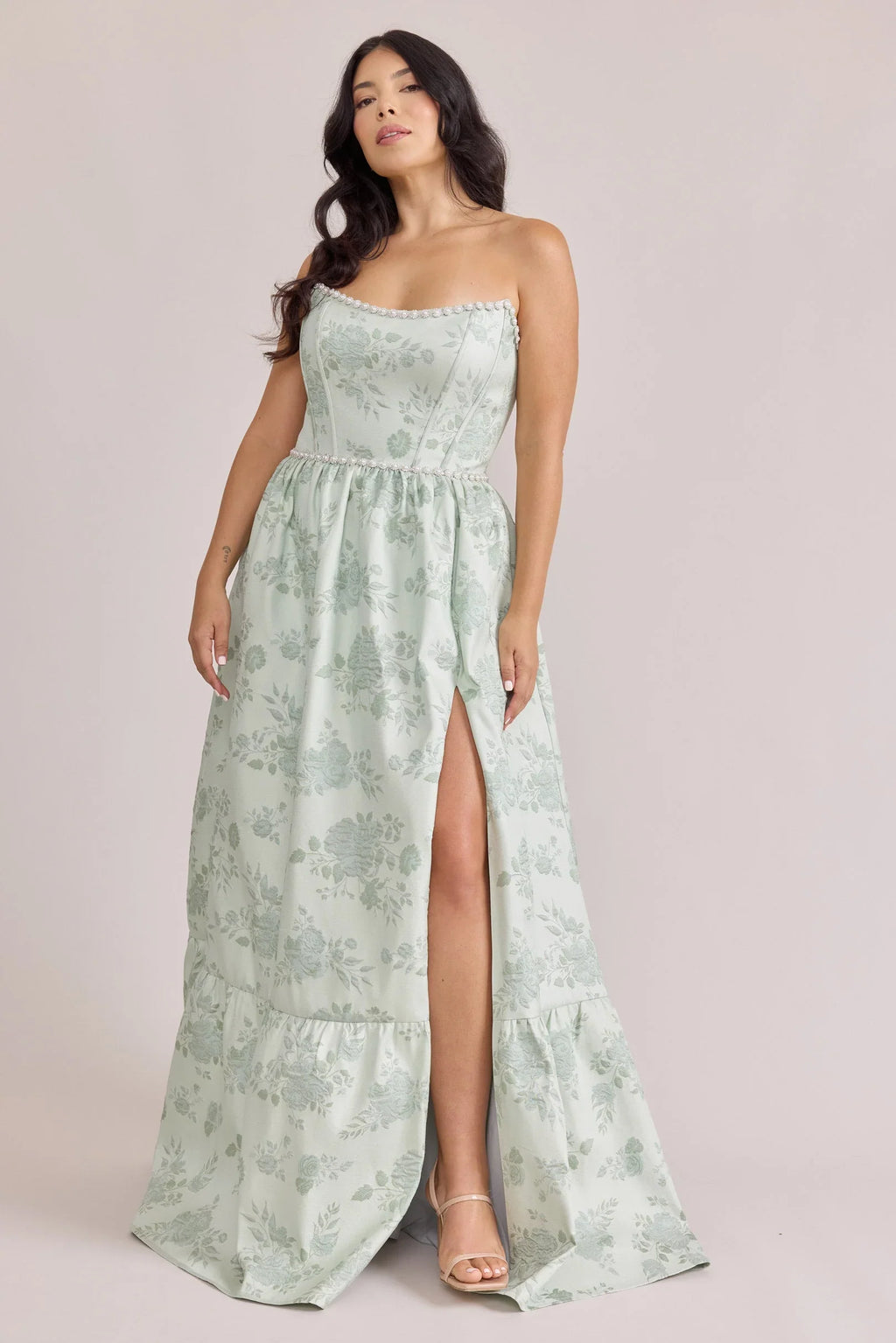 Luxe Jacquard Dress | Made To Order
