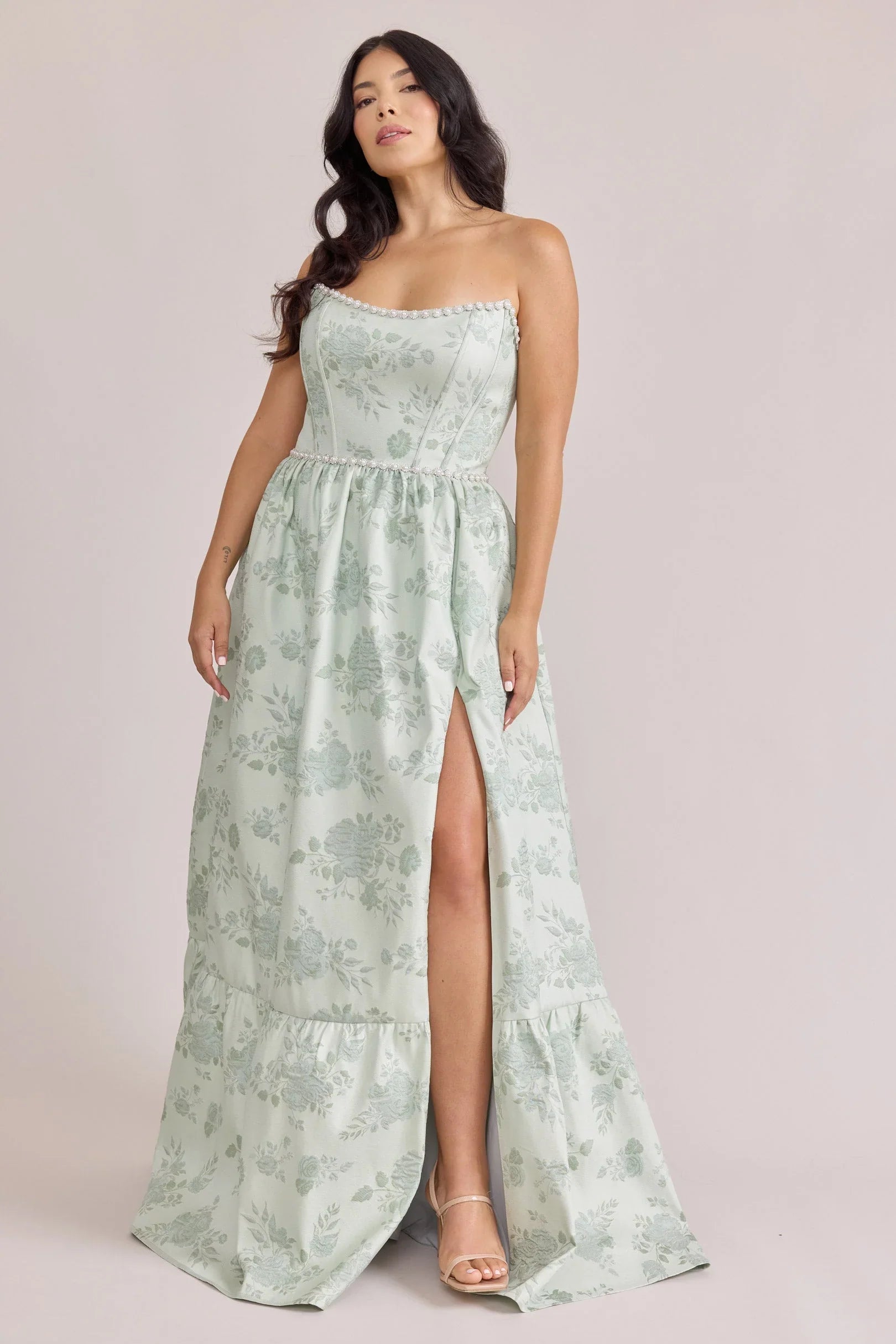 Luxe Jacquard Dress | Made To Order