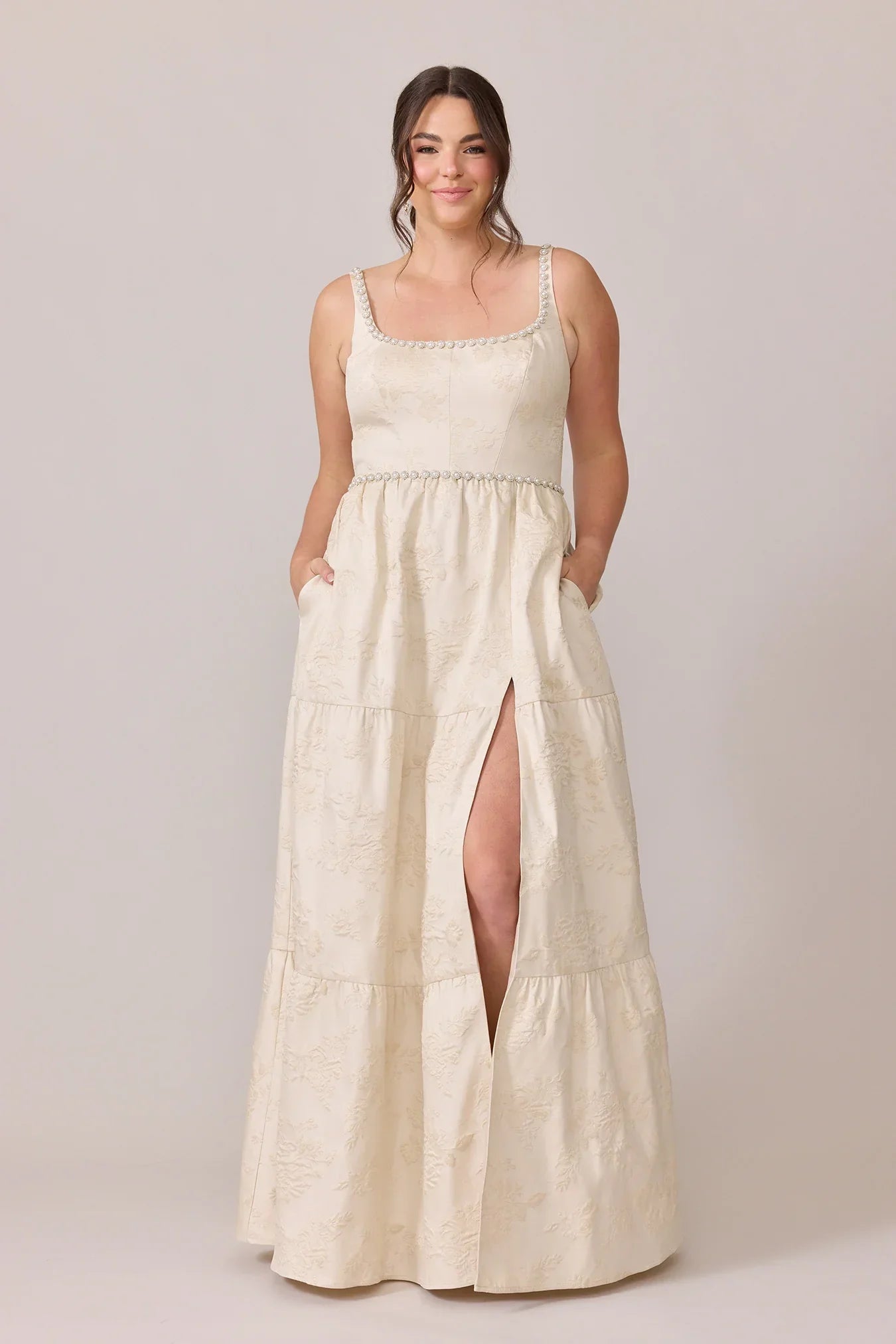 Luxe Jacquard Dress | Made To Order