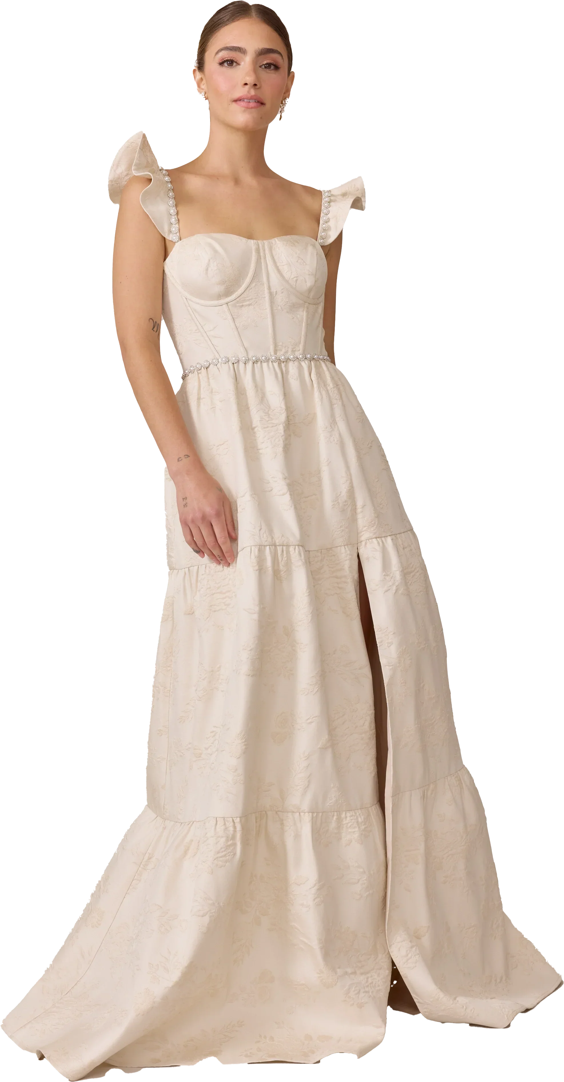 Luxe Jacquard Dress | Made To Order