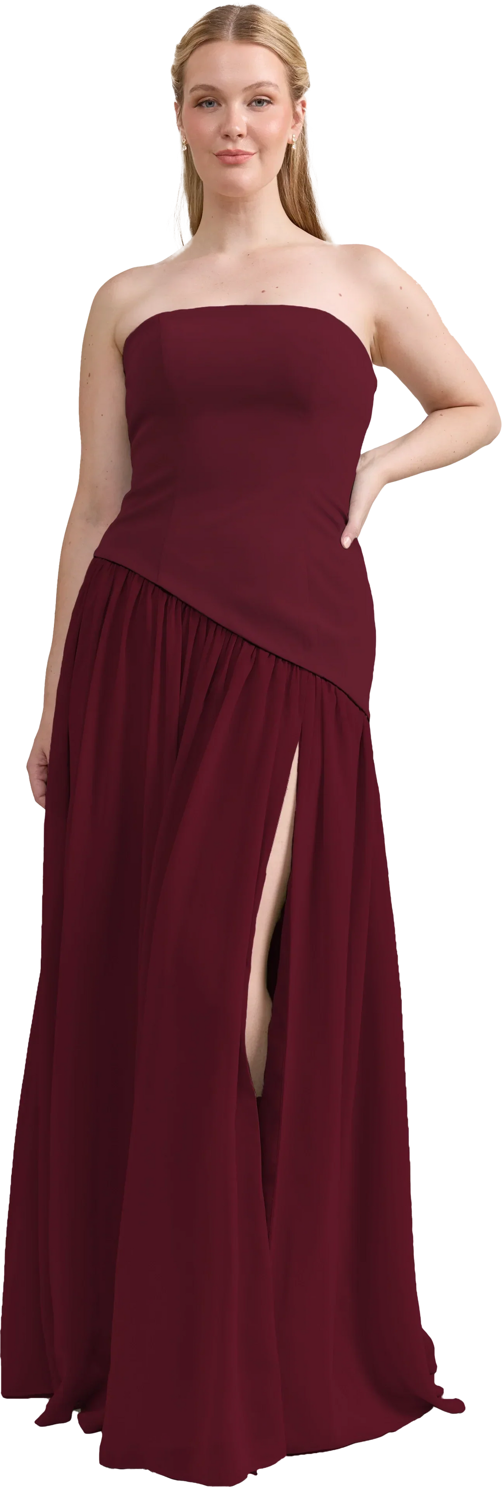Crepe + Chiffon Dress | Made To Order