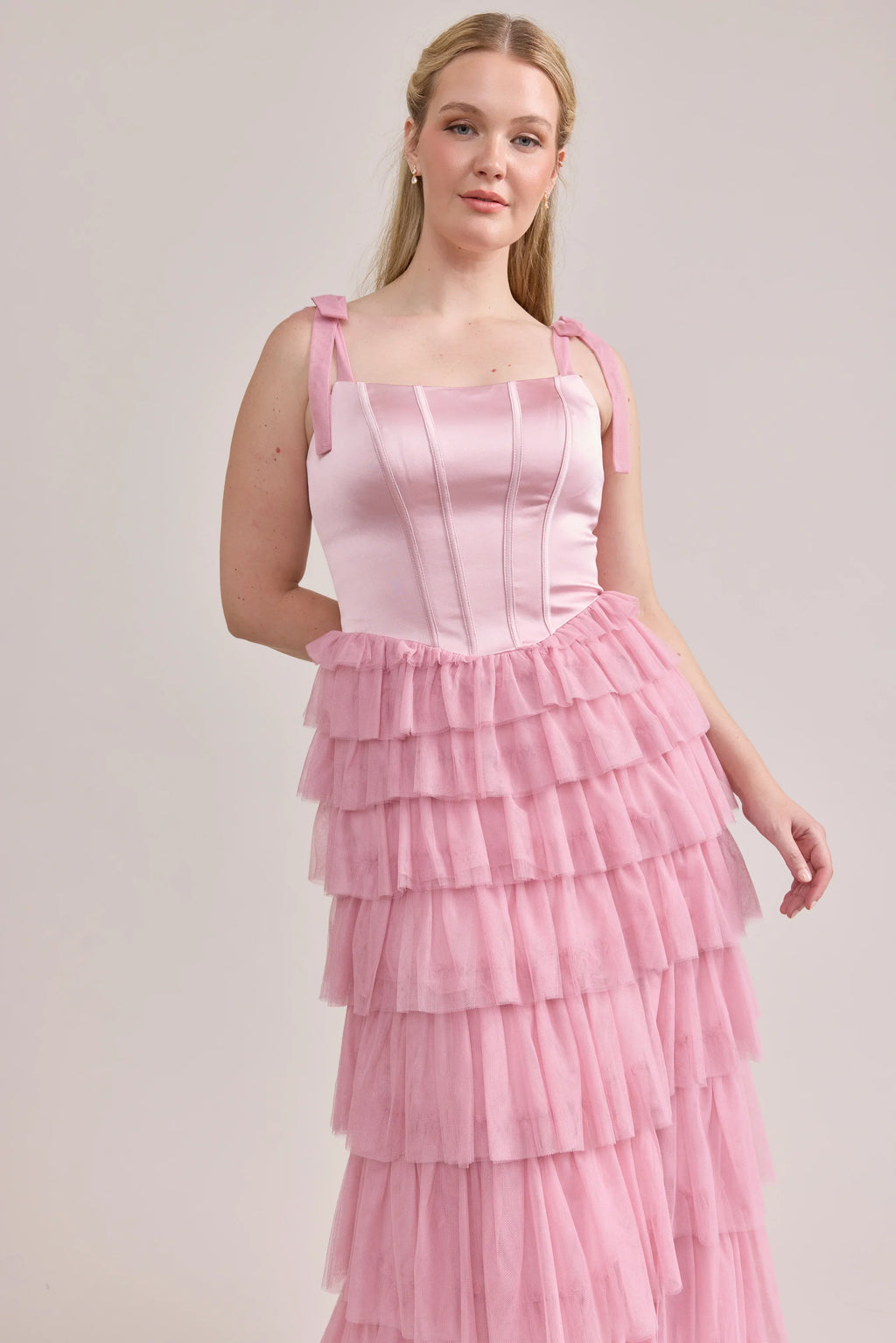 Satin + Tulle Dress | Made To Order