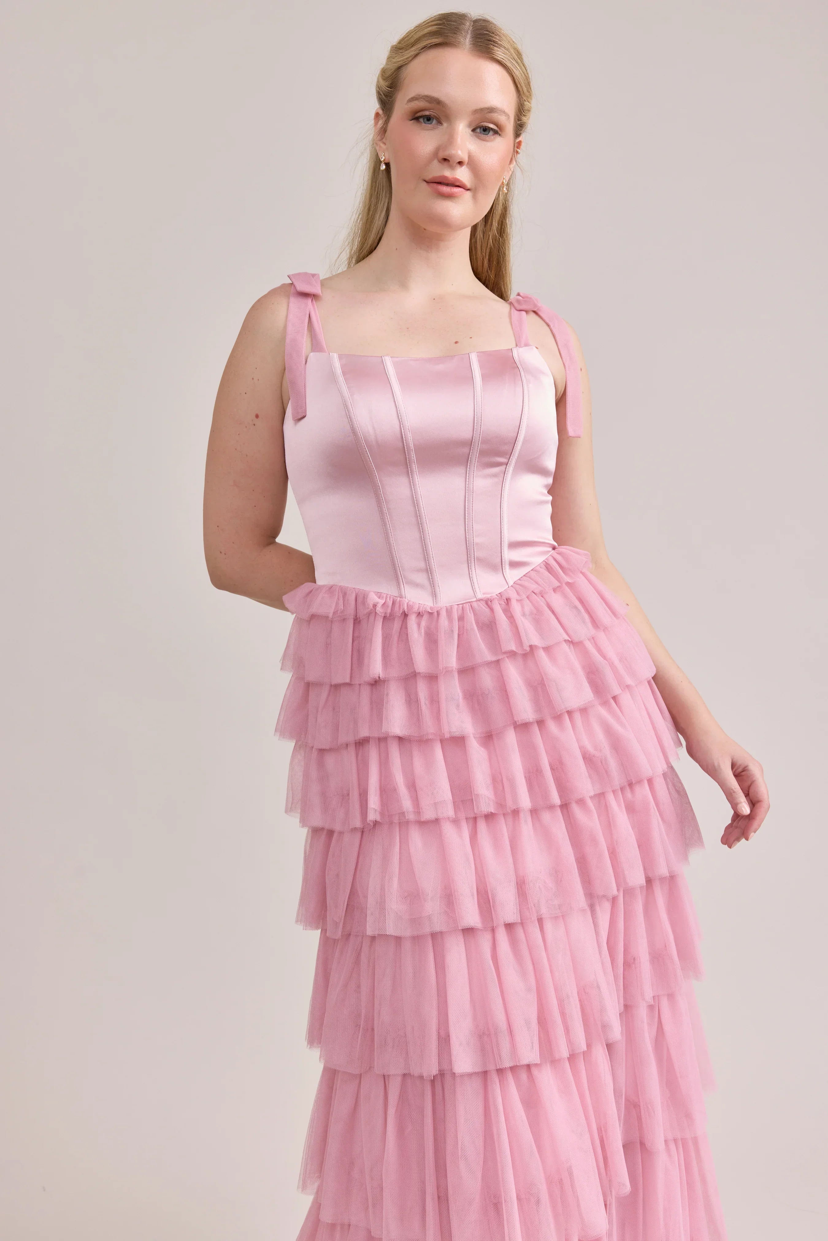 Satin + Tulle Dress | Made To Order