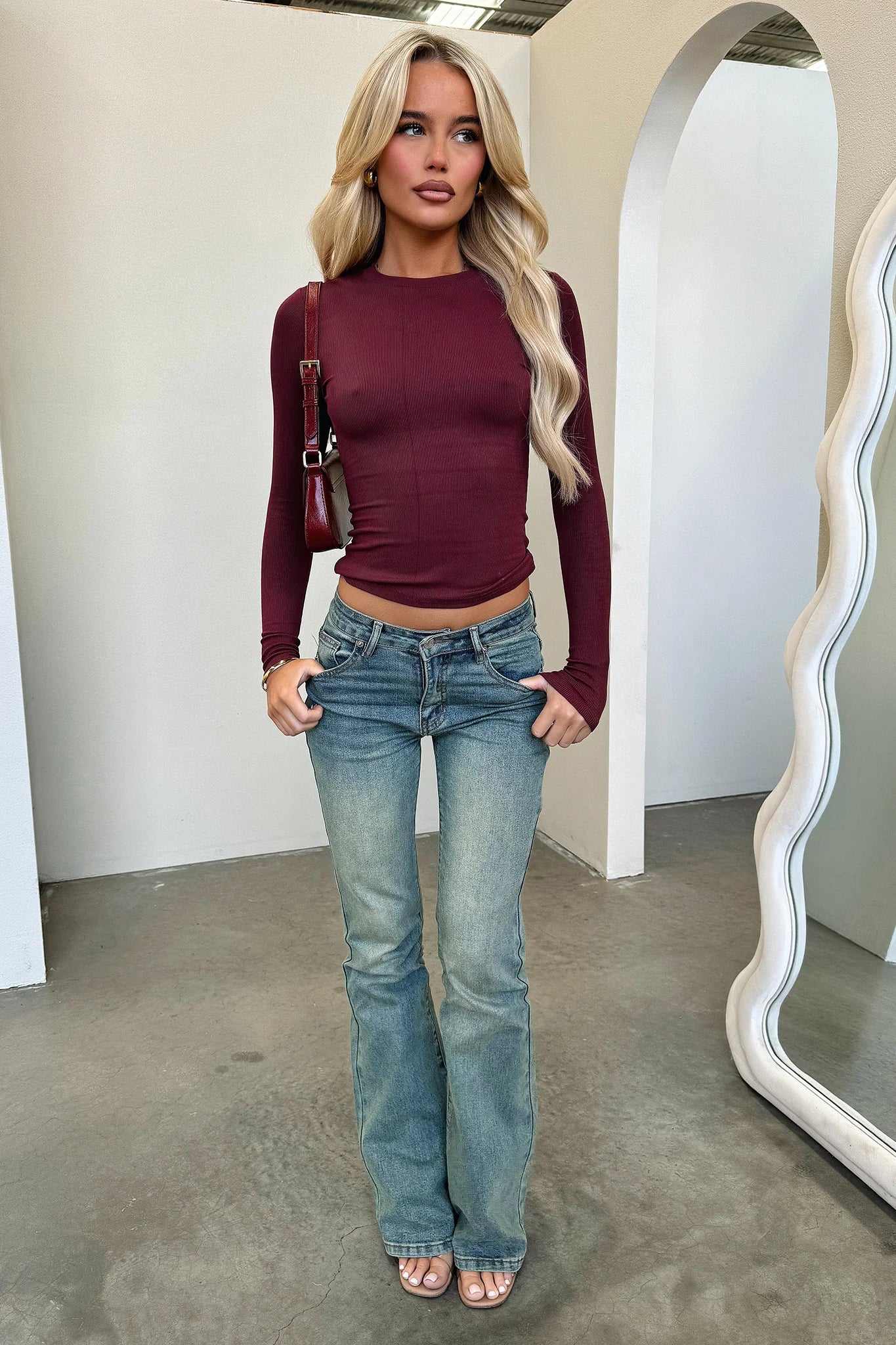 Taylyn Jeans - Faded Denim
