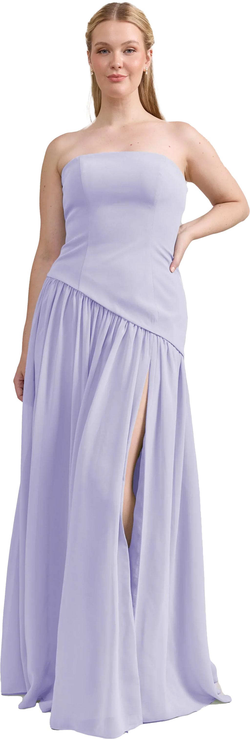 Crepe + Chiffon Dress | Made To Order