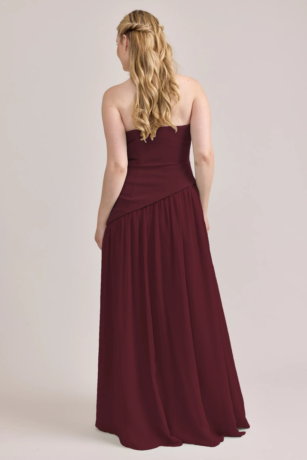 Crepe + Chiffon Dress | Made To Order