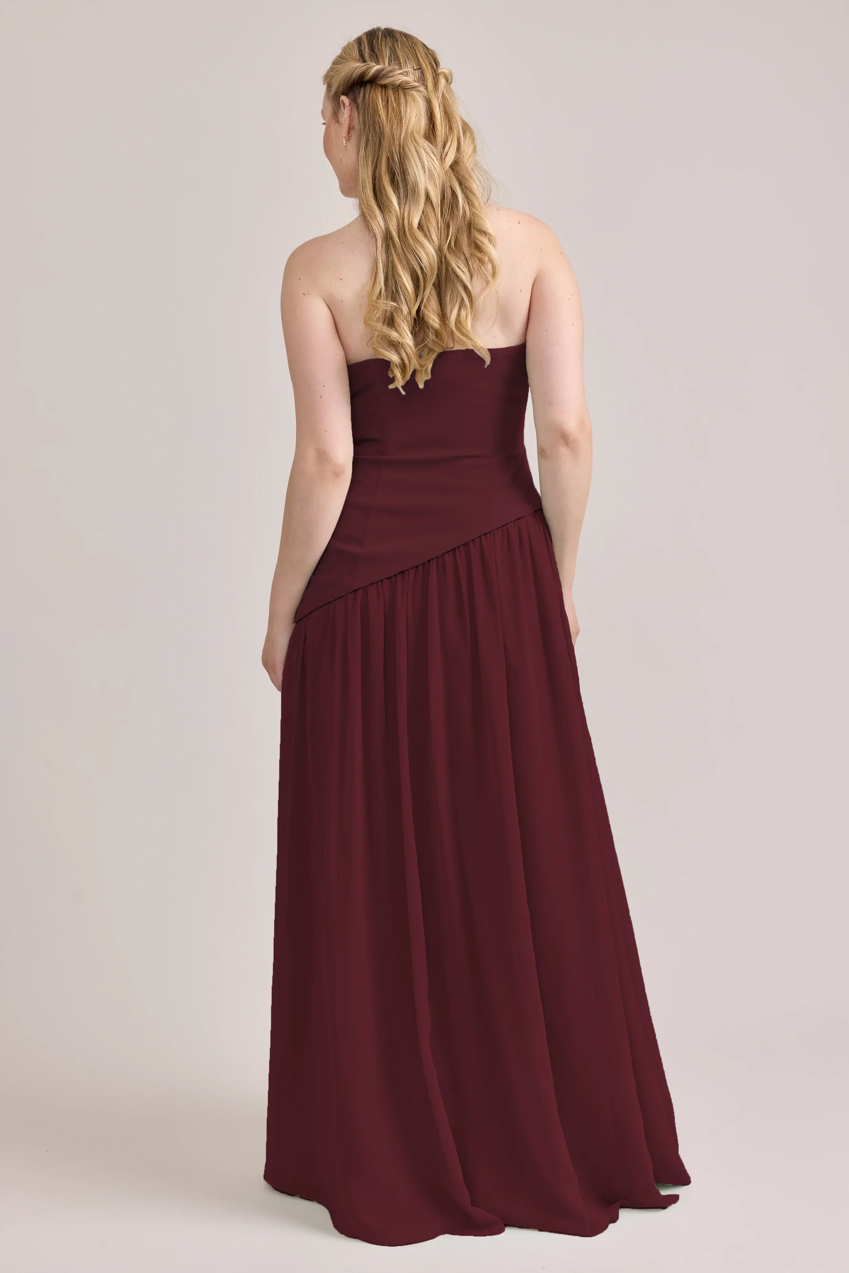 Crepe + Chiffon Dress | Made To Order