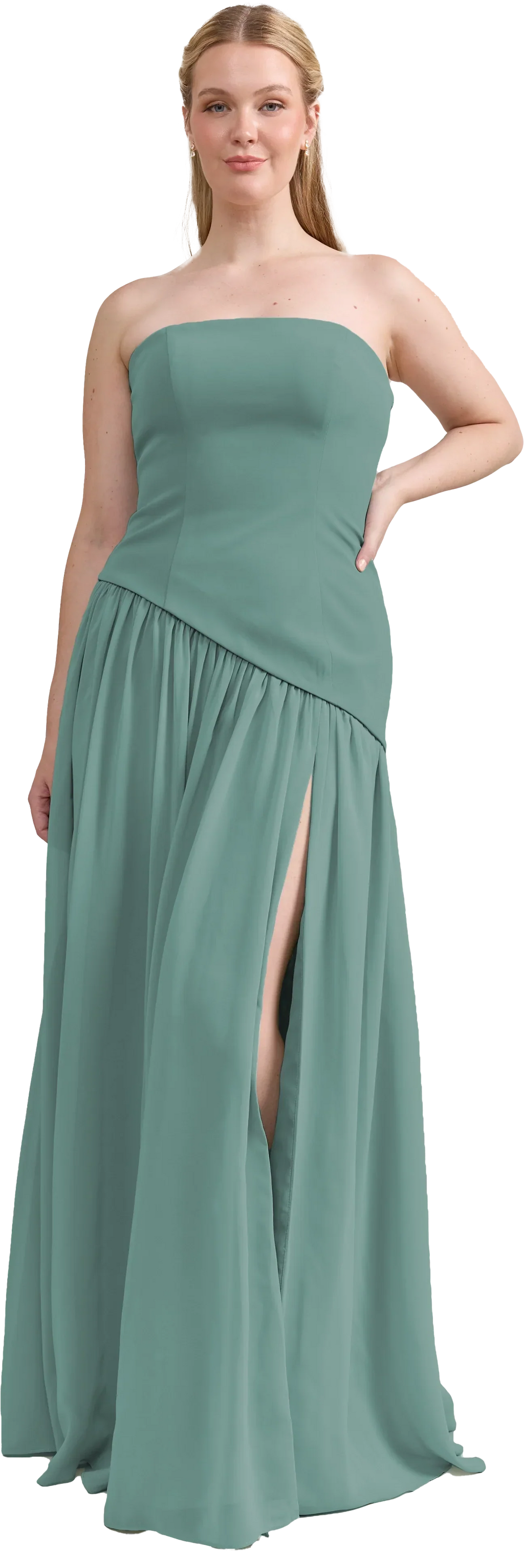 Crepe + Chiffon Dress | Made To Order