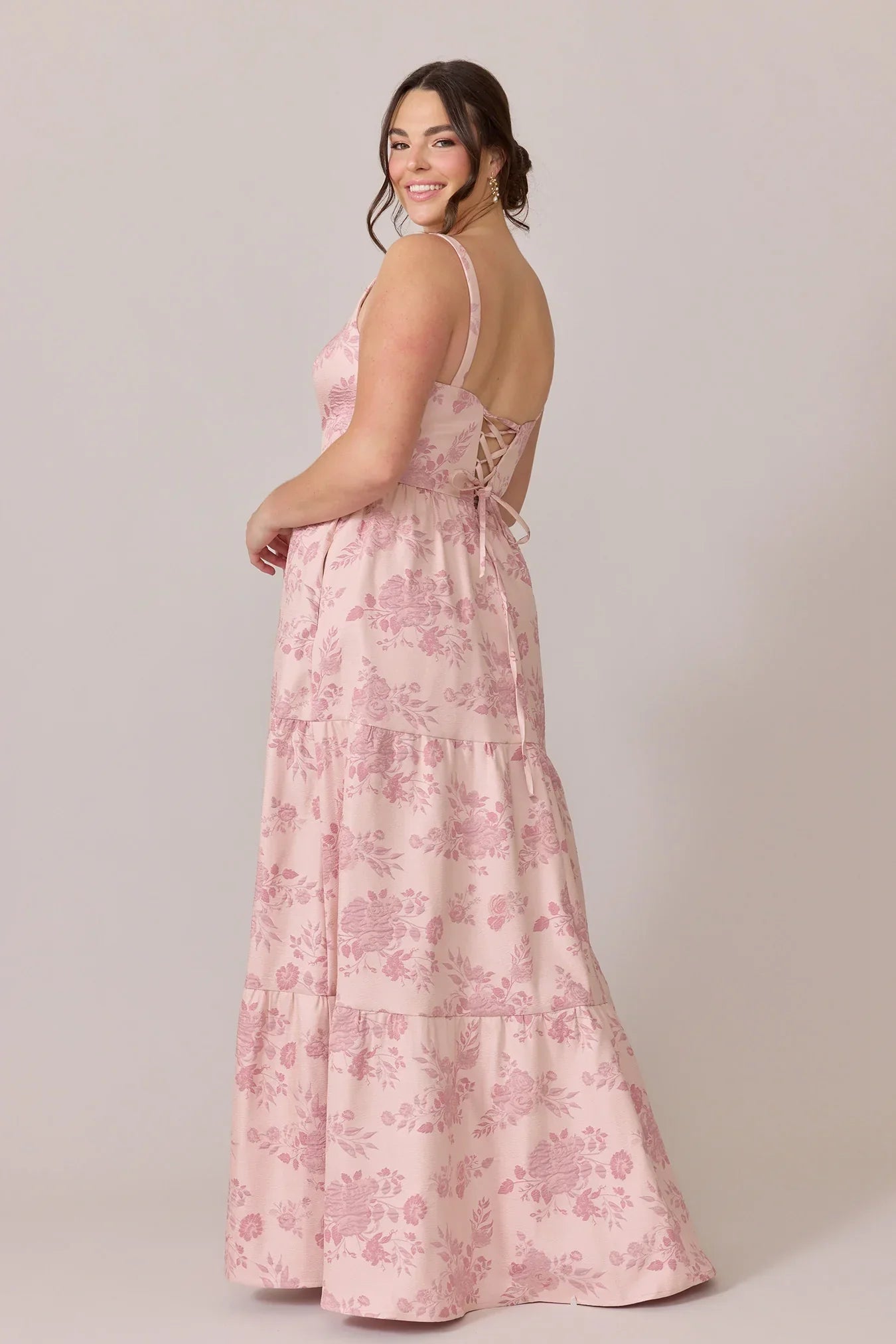 Winslet Jacquard Dress | Made To Order