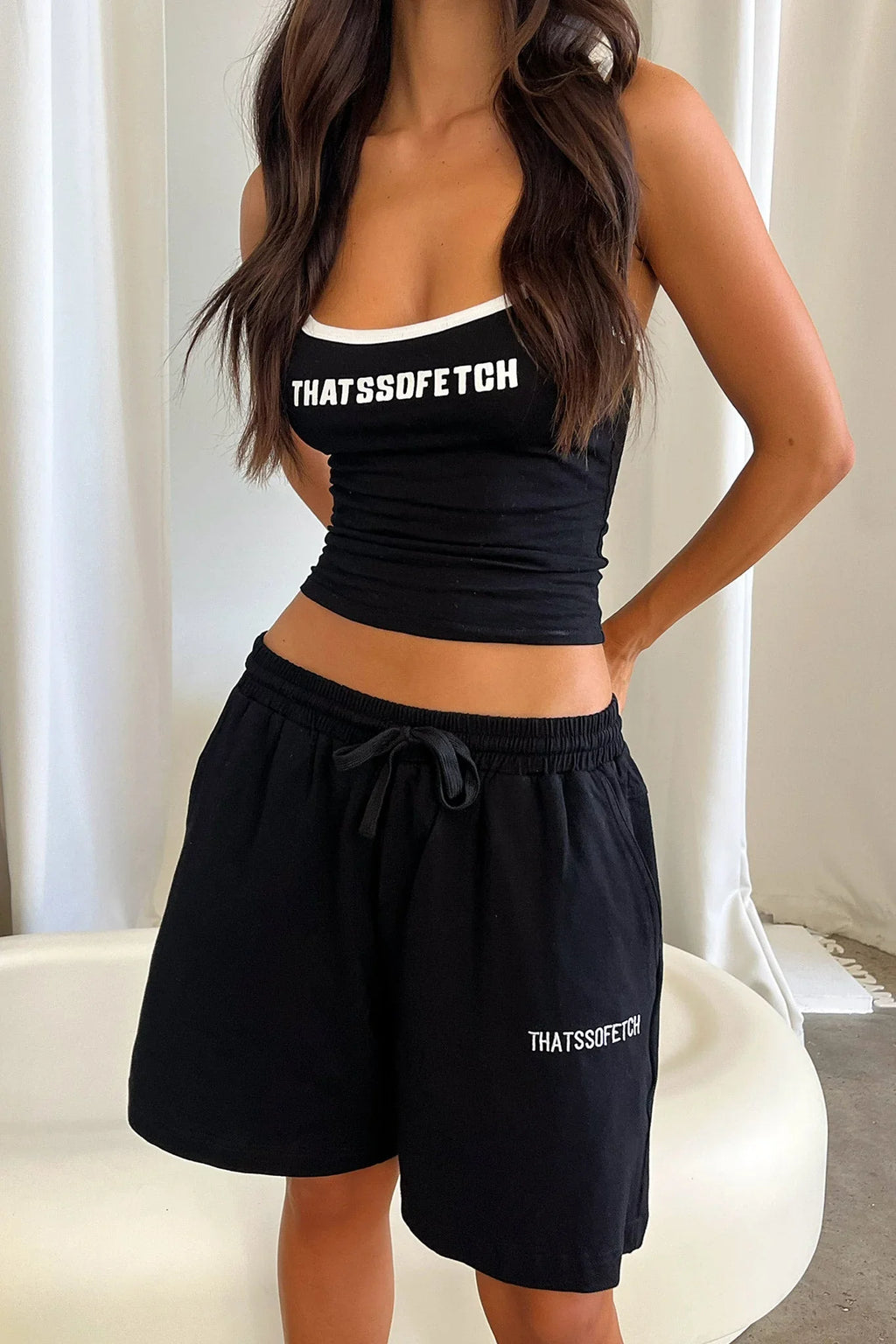 Jaska 3/4 Shorts - Black