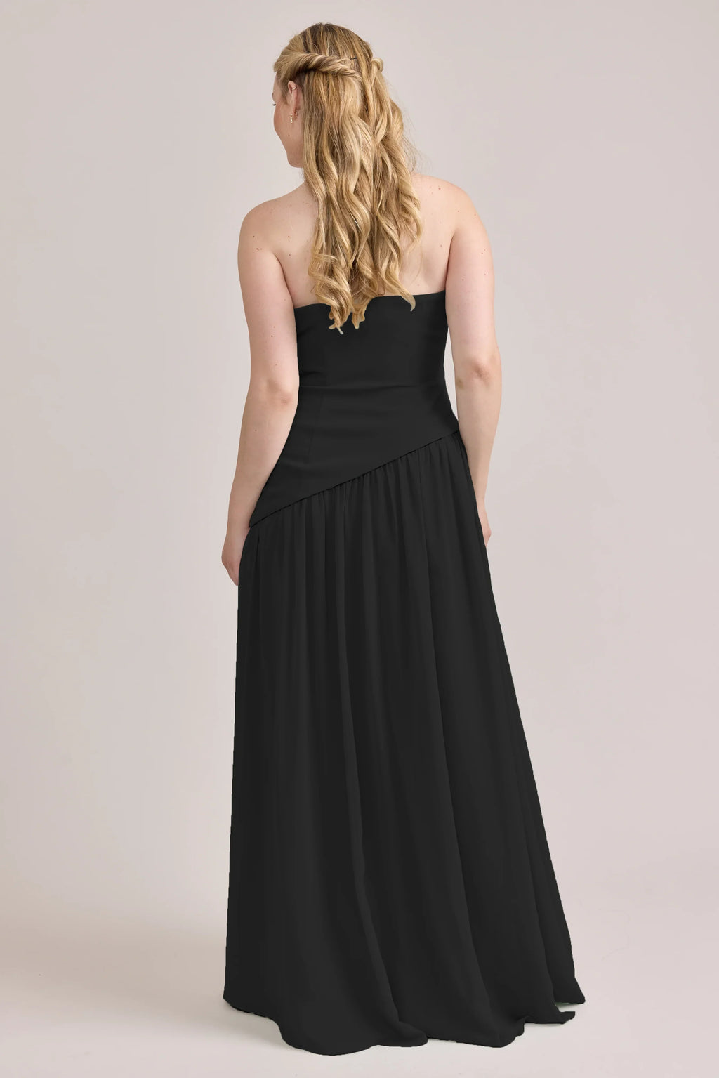 Crepe + Chiffon Dress | Made To Order