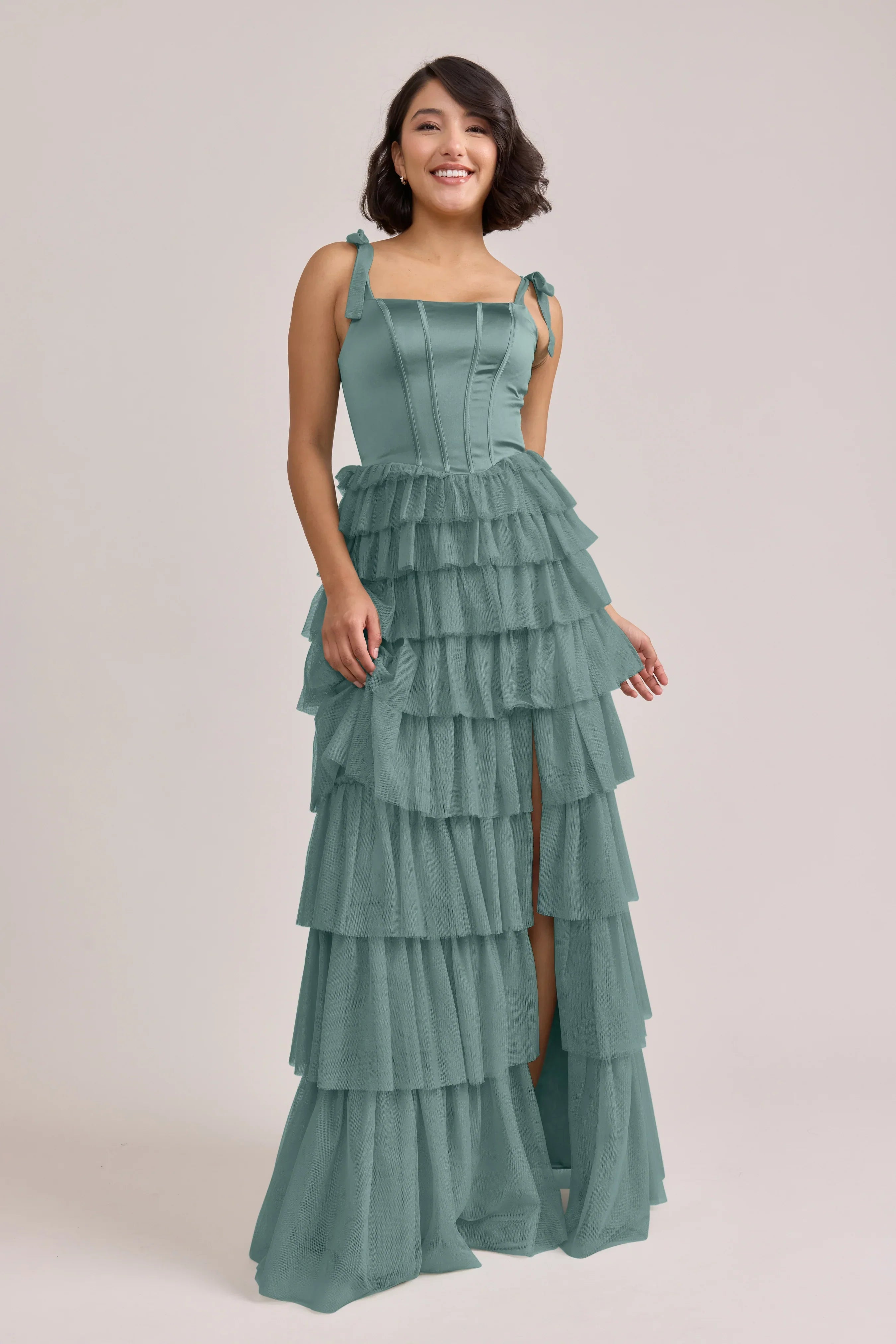 Satin + Tulle Dress | Made To Order