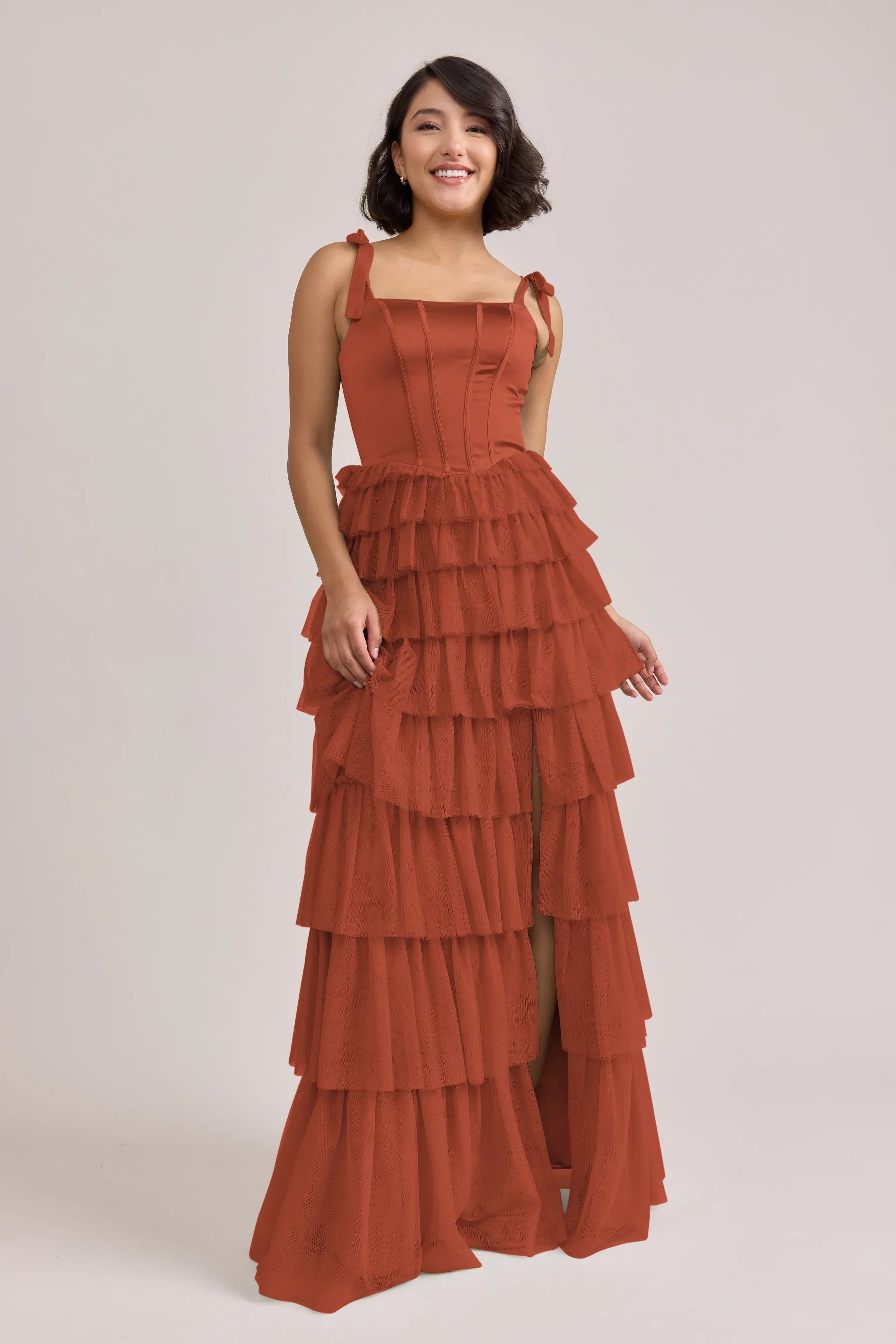 Satin + Tulle Dress | Made To Order
