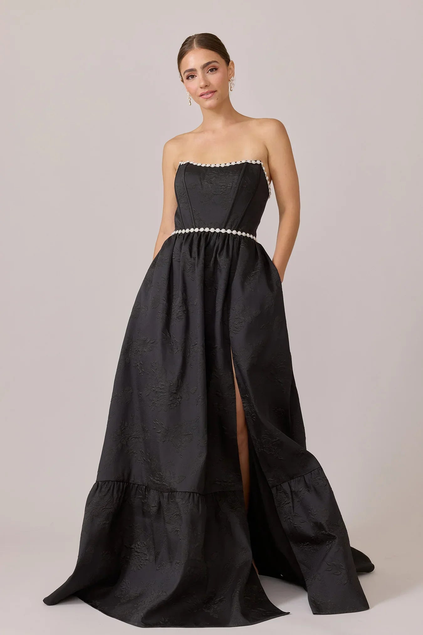 Luxe Jacquard Dress | Made To Order