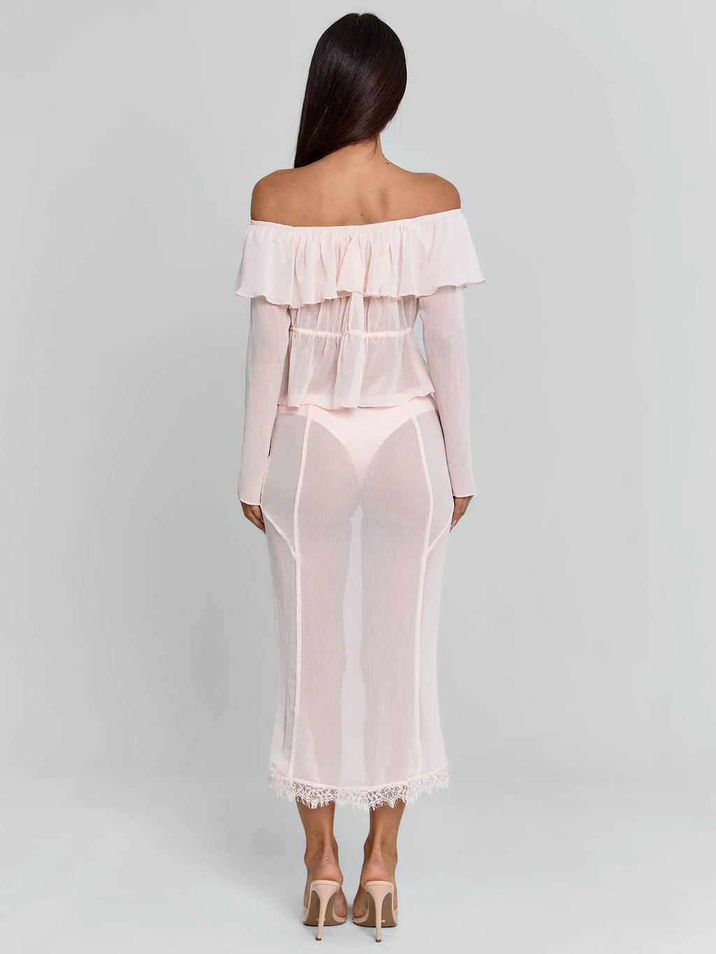 TARAYA MIDI SKIRT PINK