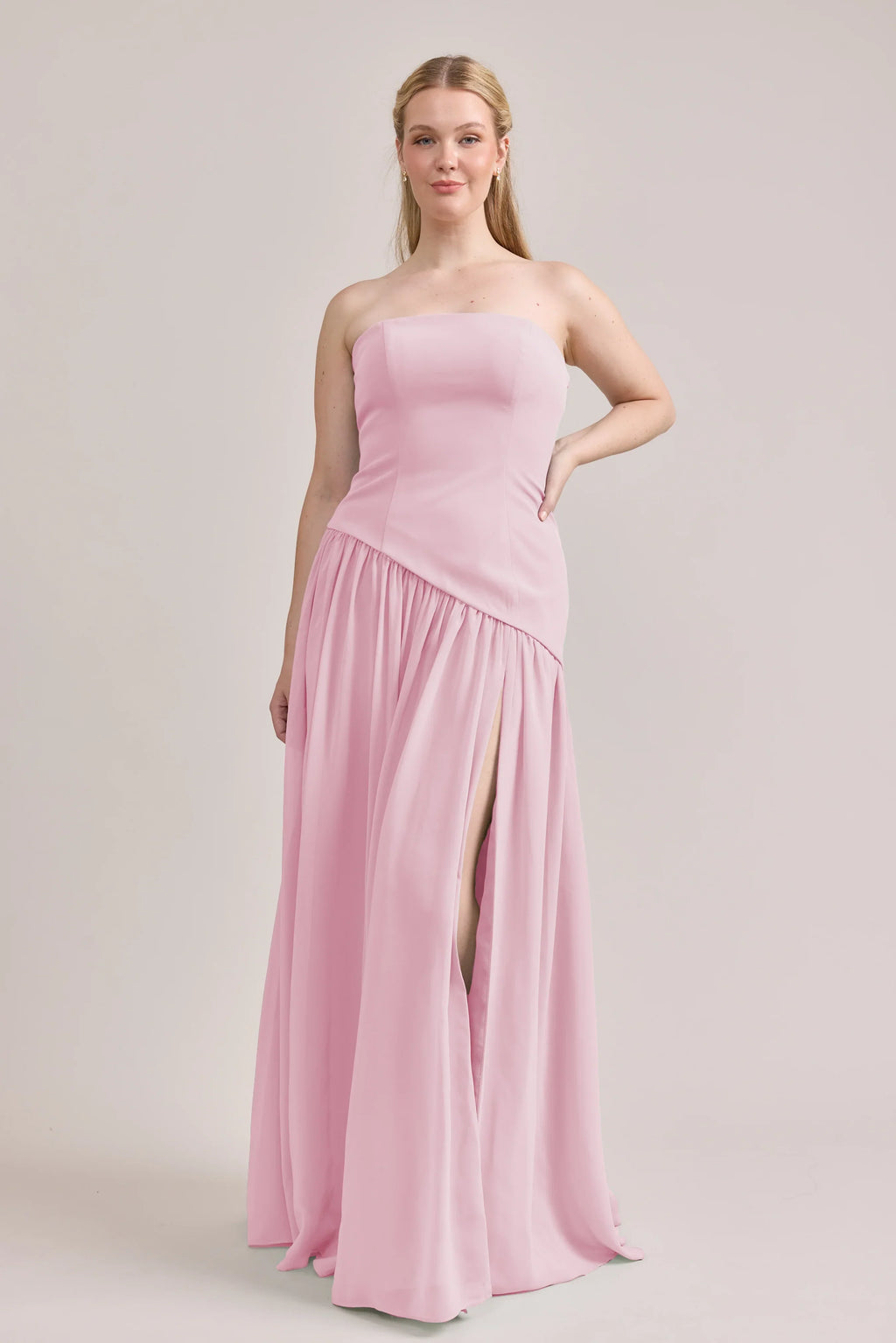 Crepe + Chiffon Dress | Made To Order