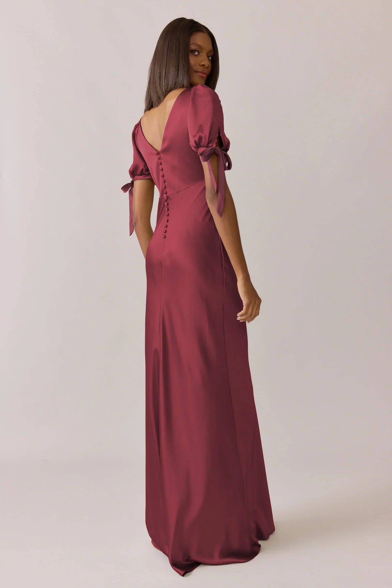 Satin Dress | Made To Order