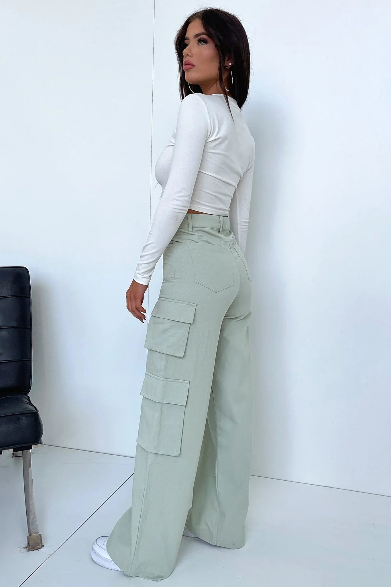 Venus Cargo Pants - Sage