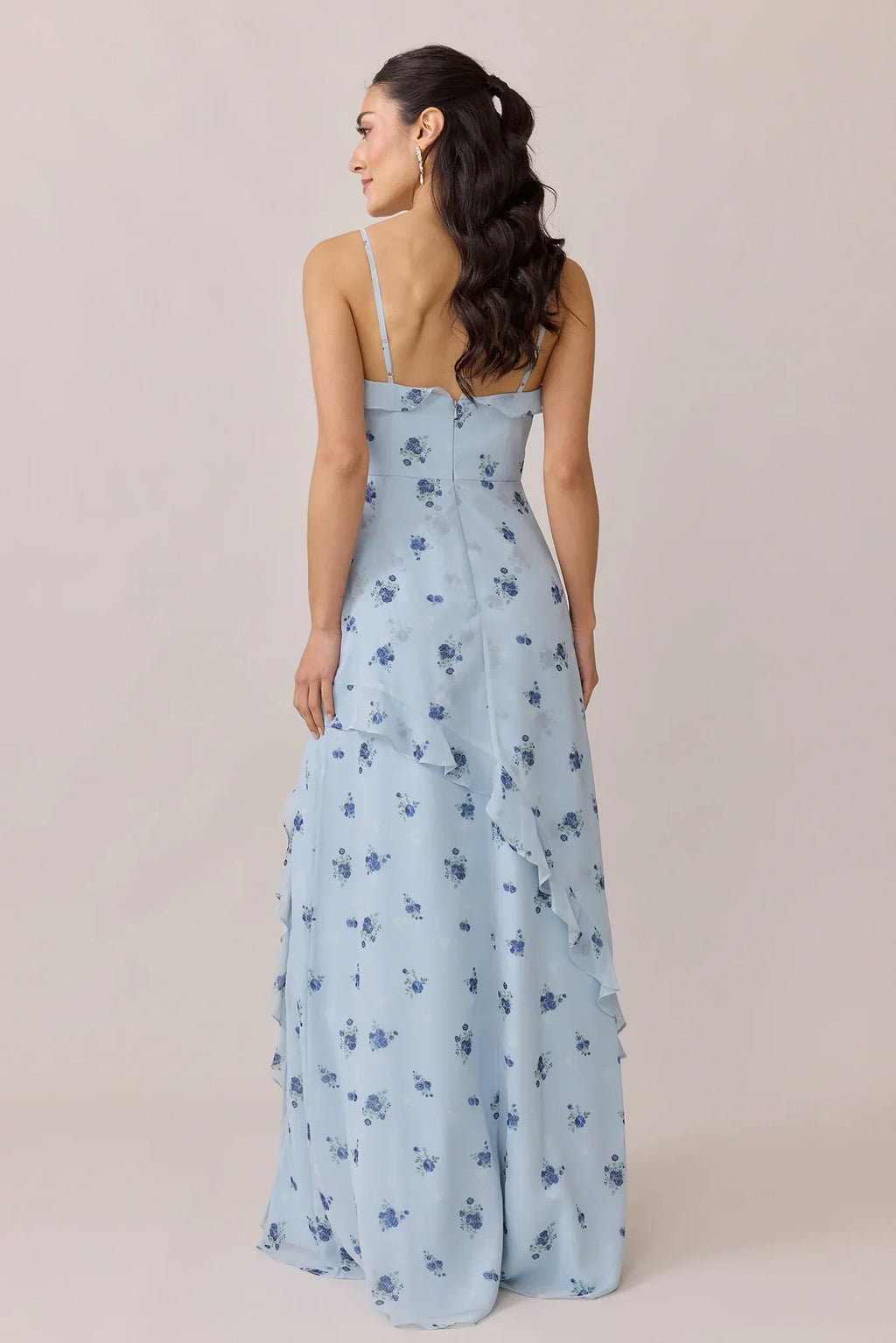 Chiffon Floral Print Dress | Made To Order
