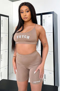 University Shorts - Brown