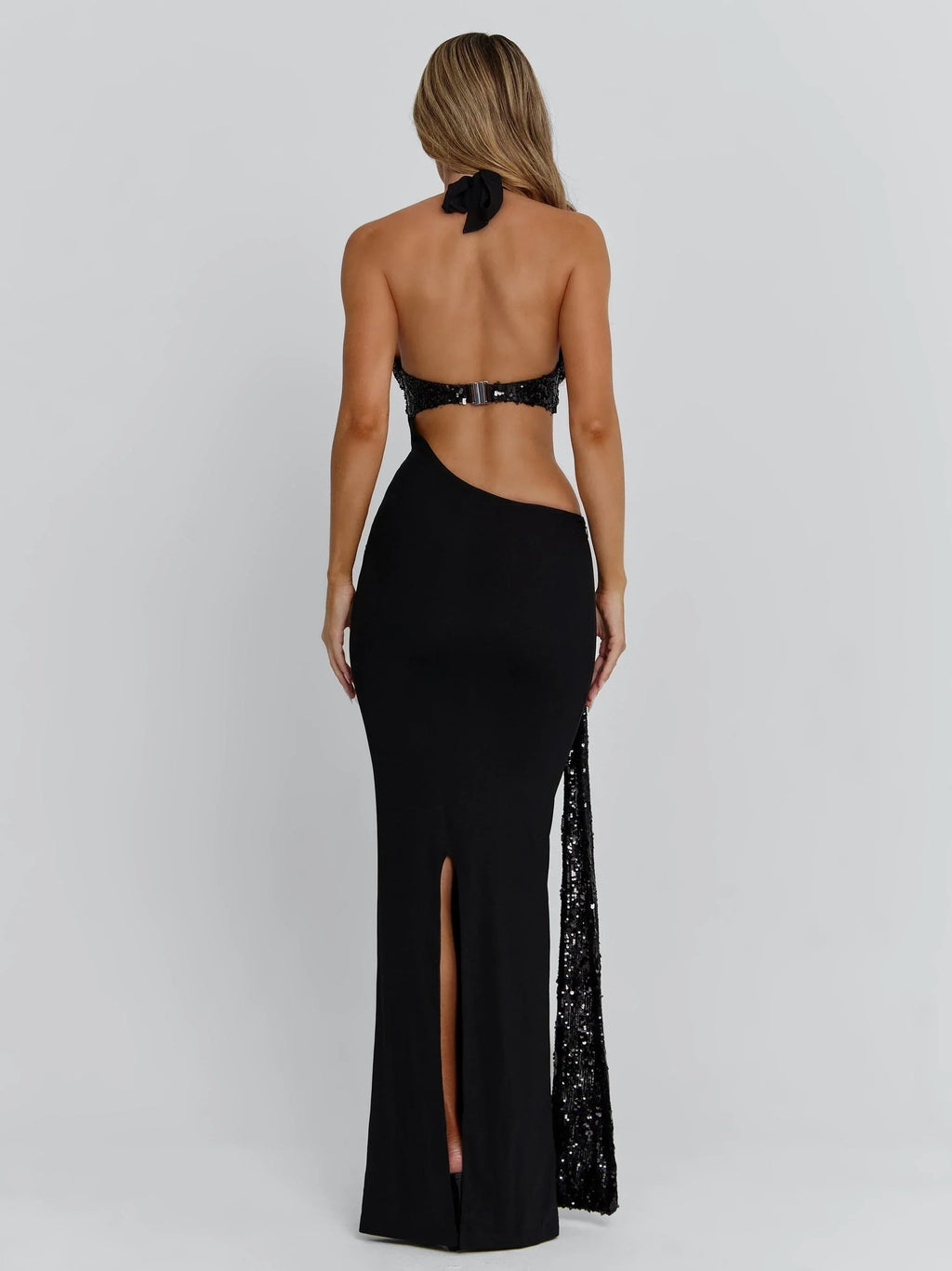 GIULSY MAXI DRESS BLACK
