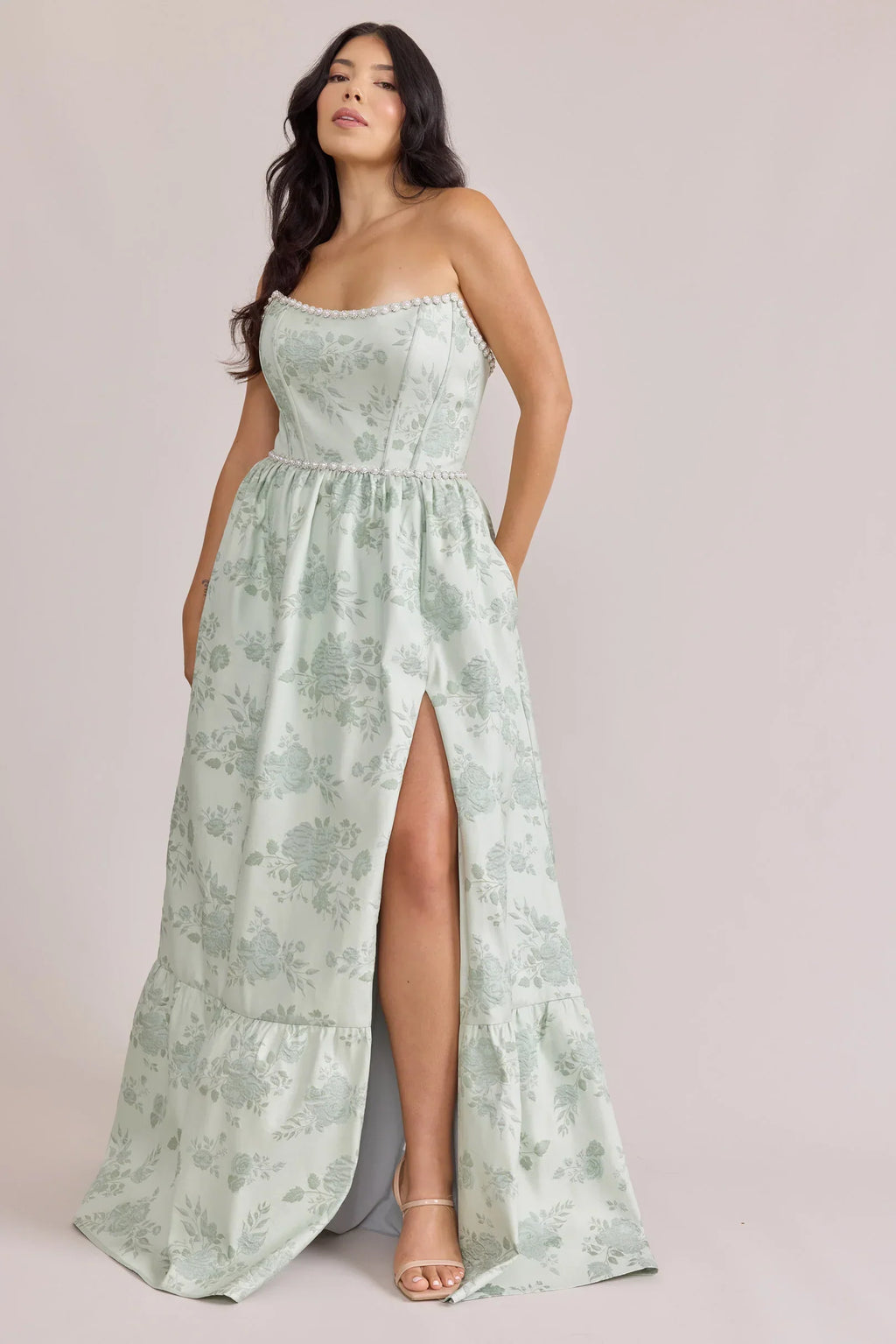 Luxe Jacquard Dress | Made To Order