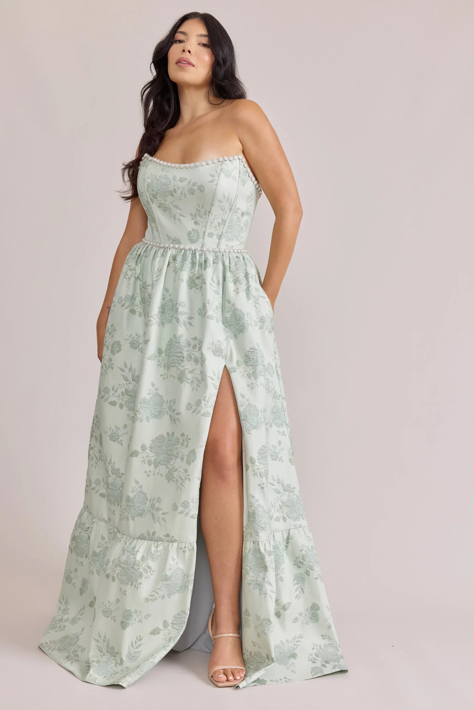 Luxe Jacquard Dress | Made To Order