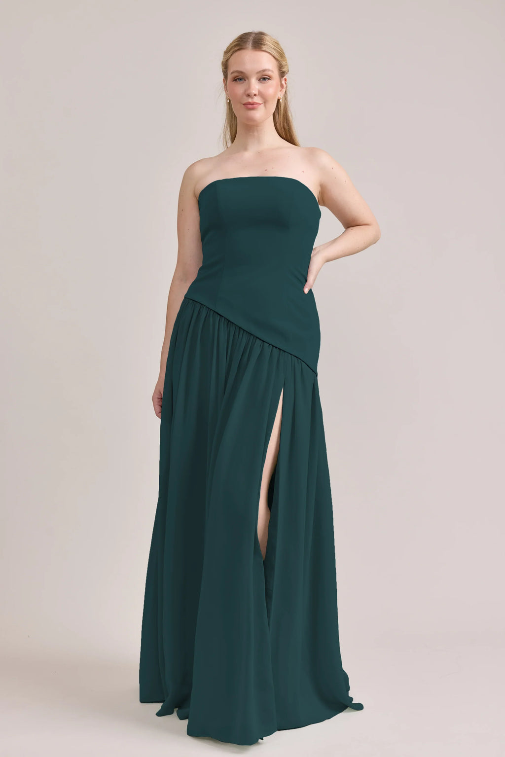 Crepe + Chiffon Dress | Made To Order