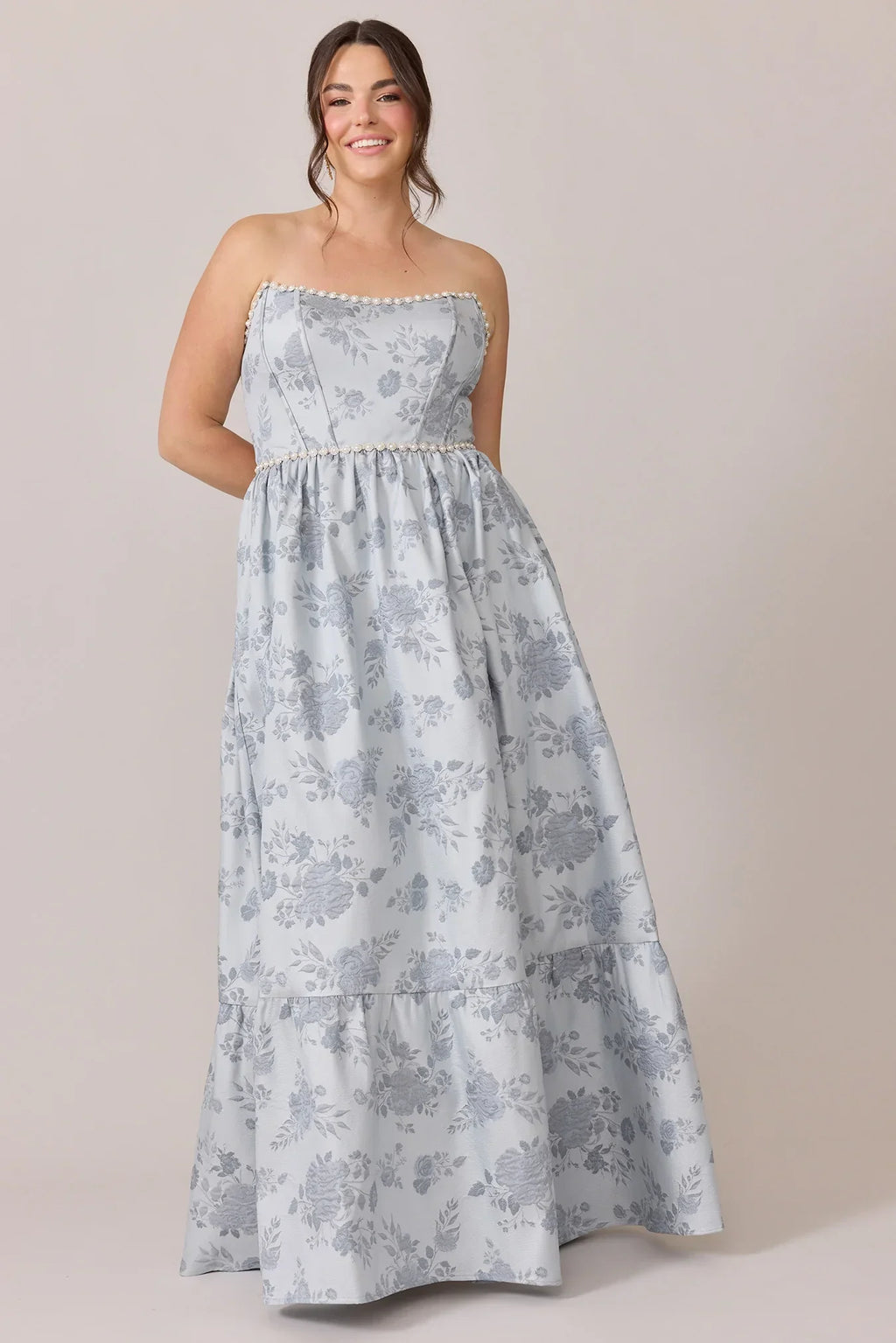 Luxe Jacquard Dress | Made To Order