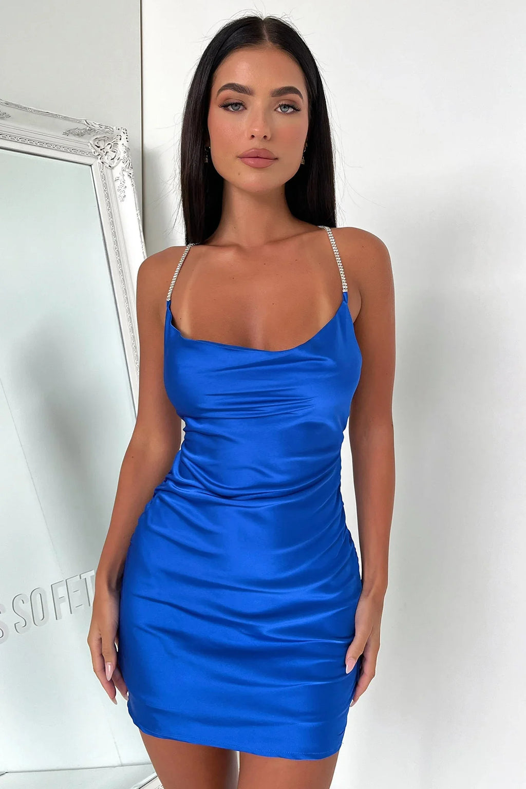 Stilla Dress - Royal Blue