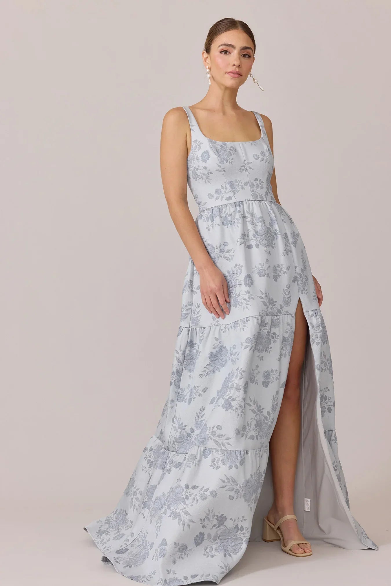 Winslet Jacquard Dress | Made To Order