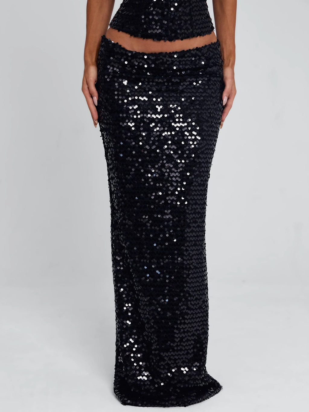 NUI MAXI SKIRT BLACK