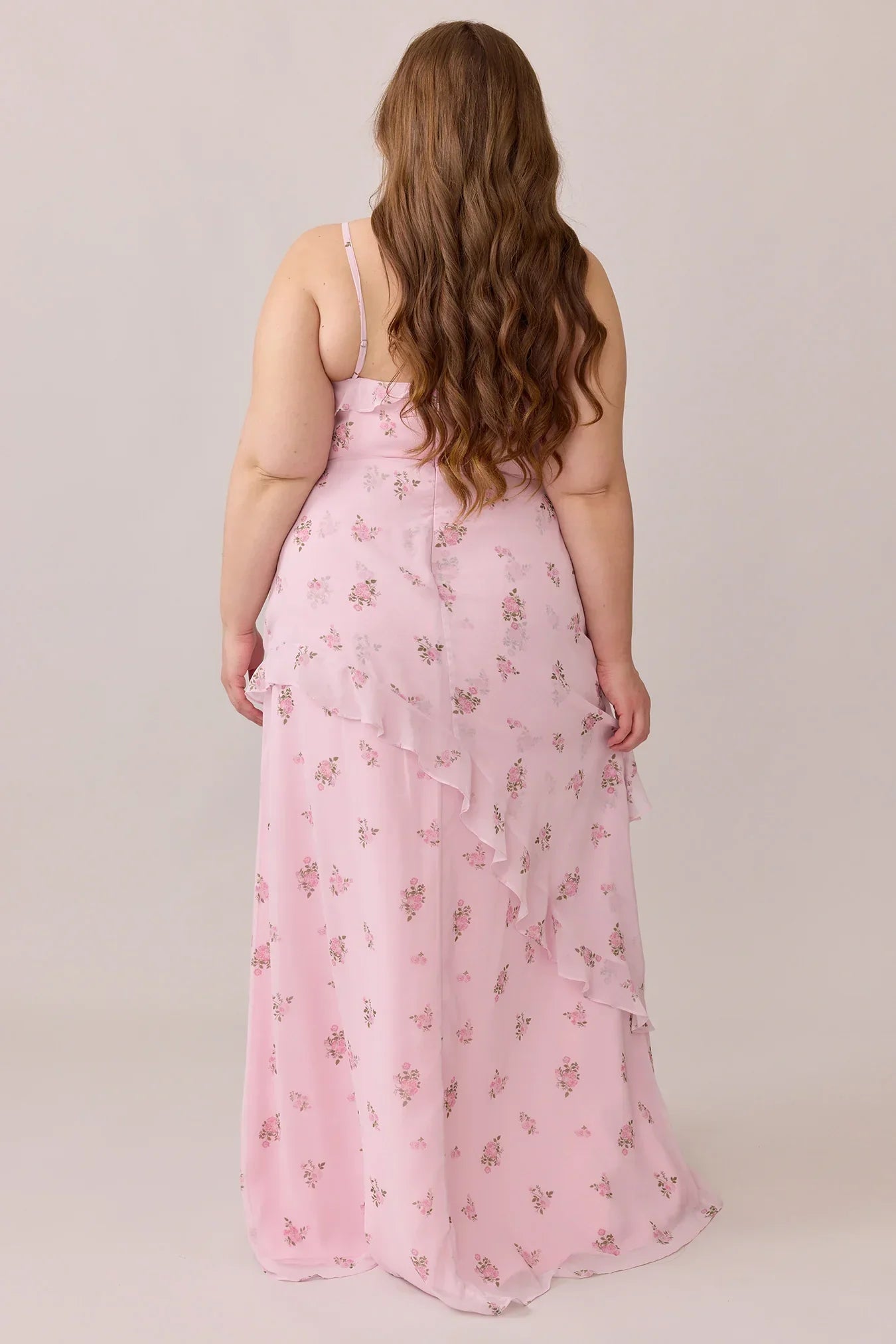 Chiffon Floral Print Dress | Made To Order