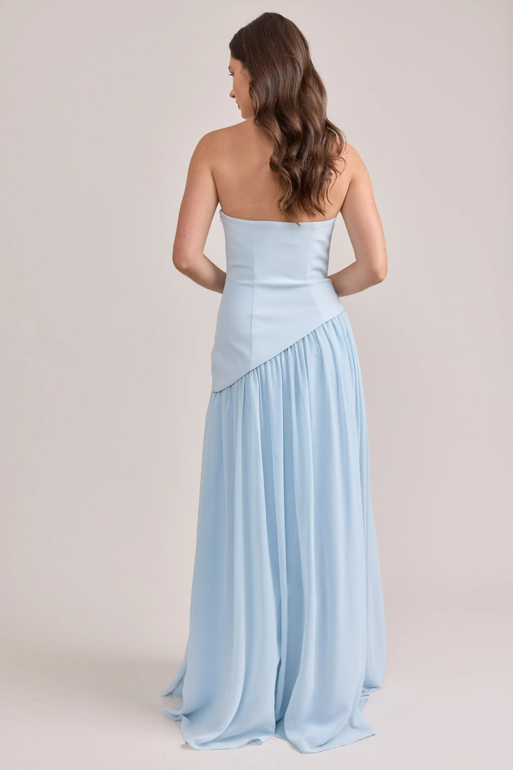 Crepe + Chiffon Dress | Made To Order