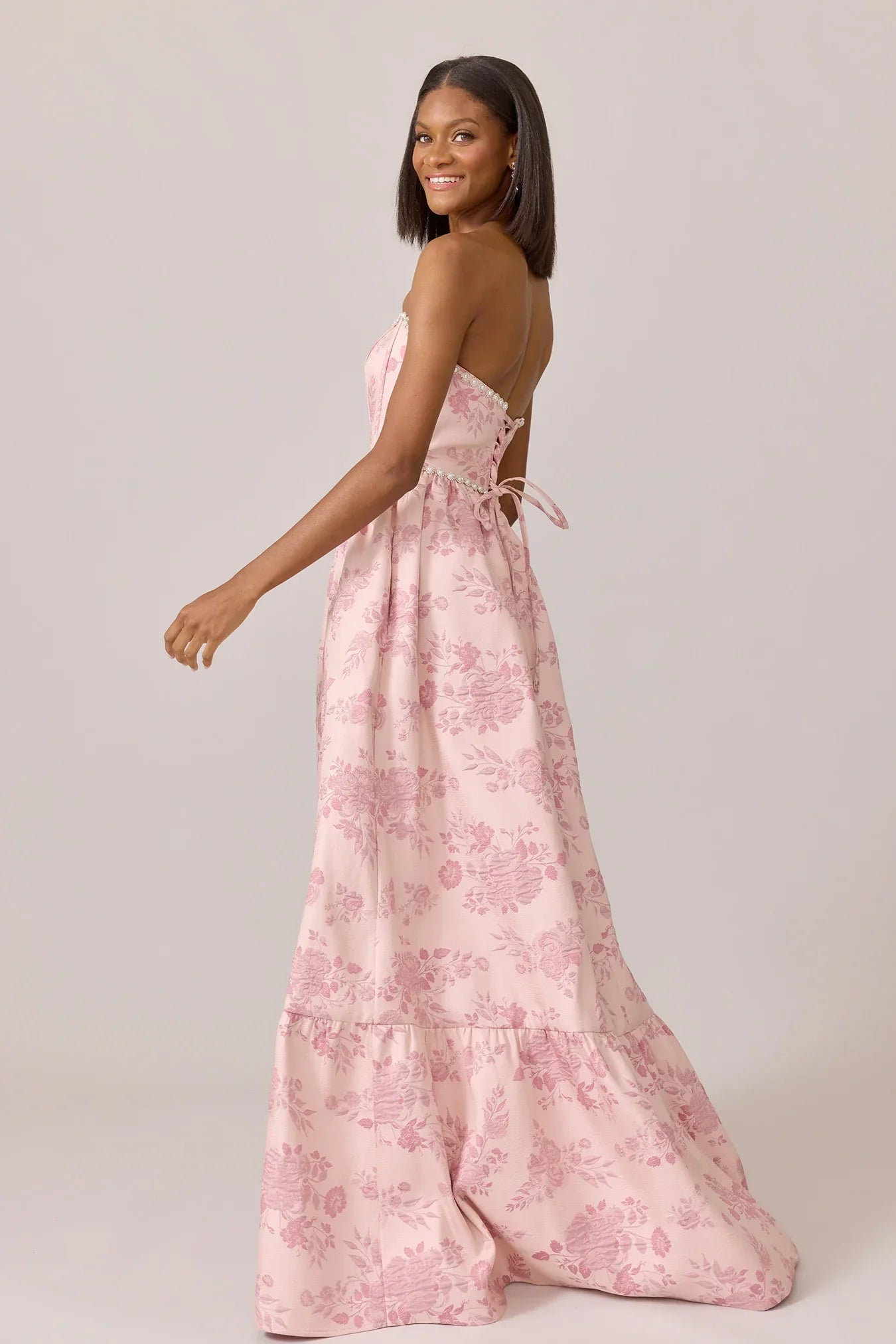 Luxe Jacquard Dress | Made To Order