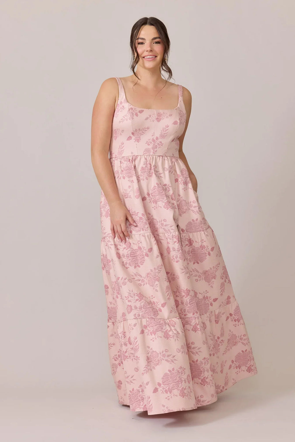 Winslet Jacquard Dress | Made To Order