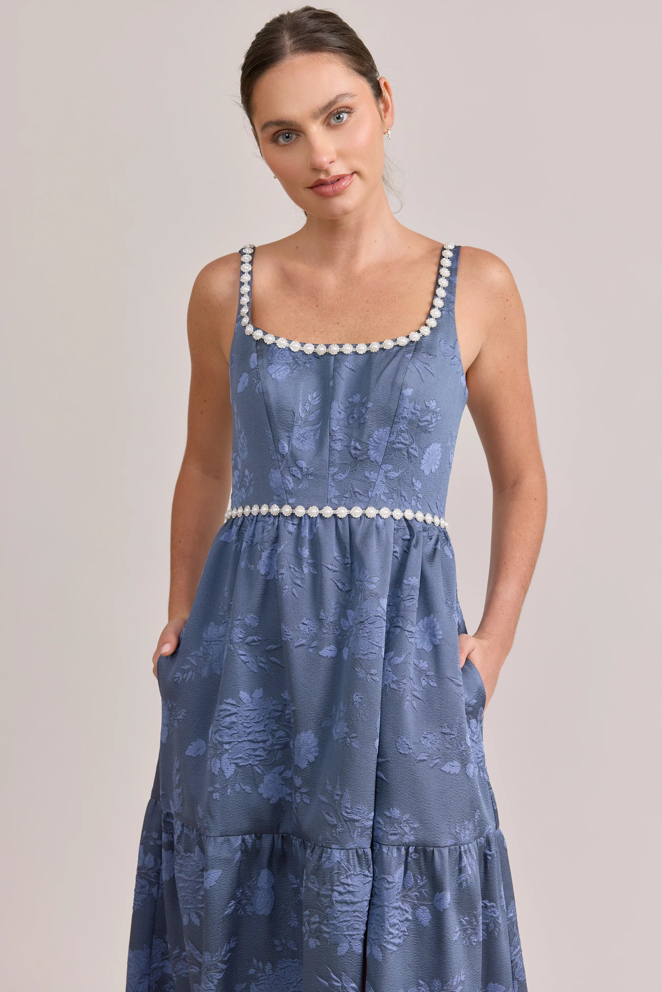 Luxe Jacquard Dress | Made To Order